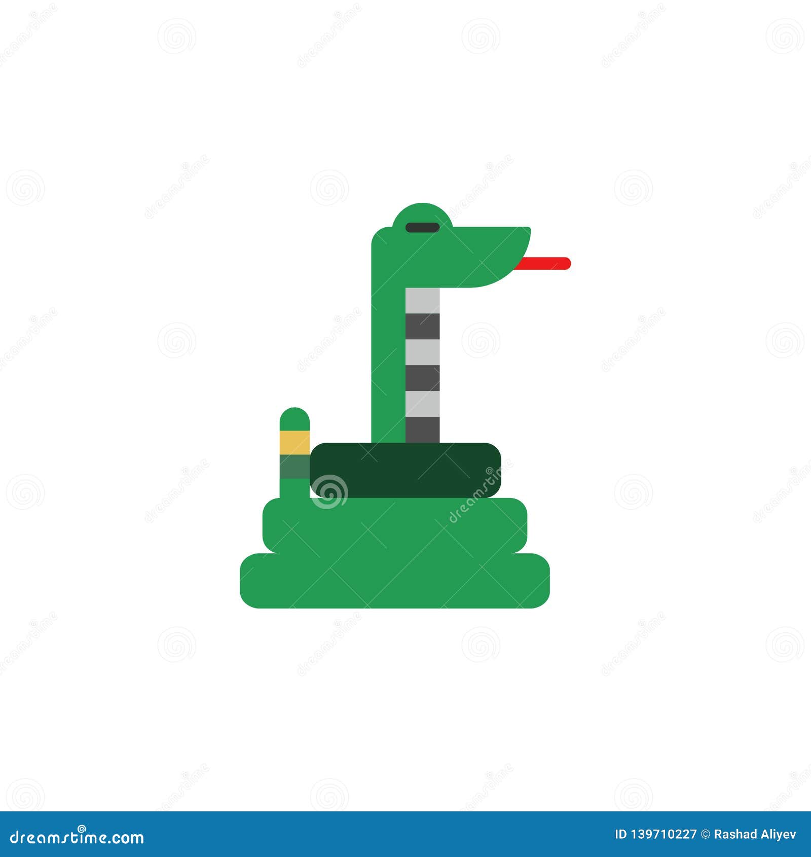 snake, animal, cobra icon.  of color african safari icon. premium quality graphic  icon. signs and s collection