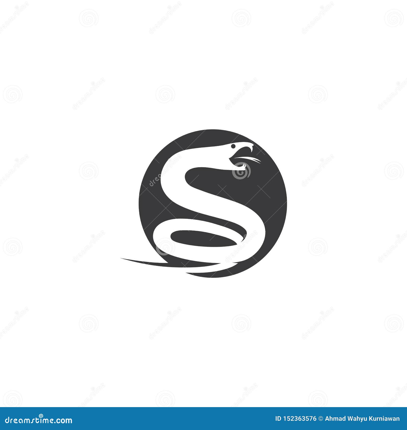Snake logo vector stock vector. Illustration of cobra - 152363576