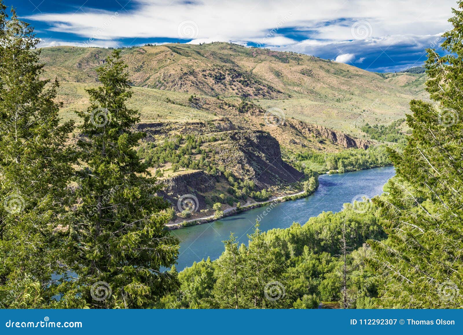 Snake River Valley stock image. Image of yellowstone 112292307