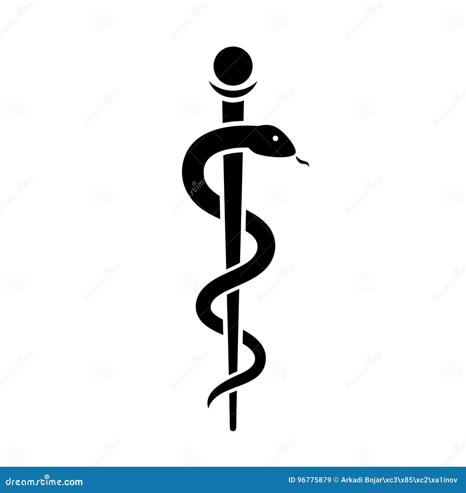 Medical Snake Logo