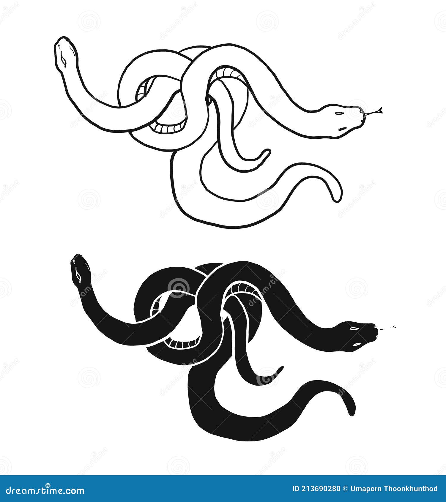 Snake Vector Illustration on Design Snake Reptile for Printing and Sign Vector Such As a Gemini. Stock Vector - Illustration of graphic, black: 213690280 Snake Vector Illustration on Design Snake Reptile for Printing and Sign Vector Such As a Gemini. Stock Vector - Illustration of graphic, black: 213690280