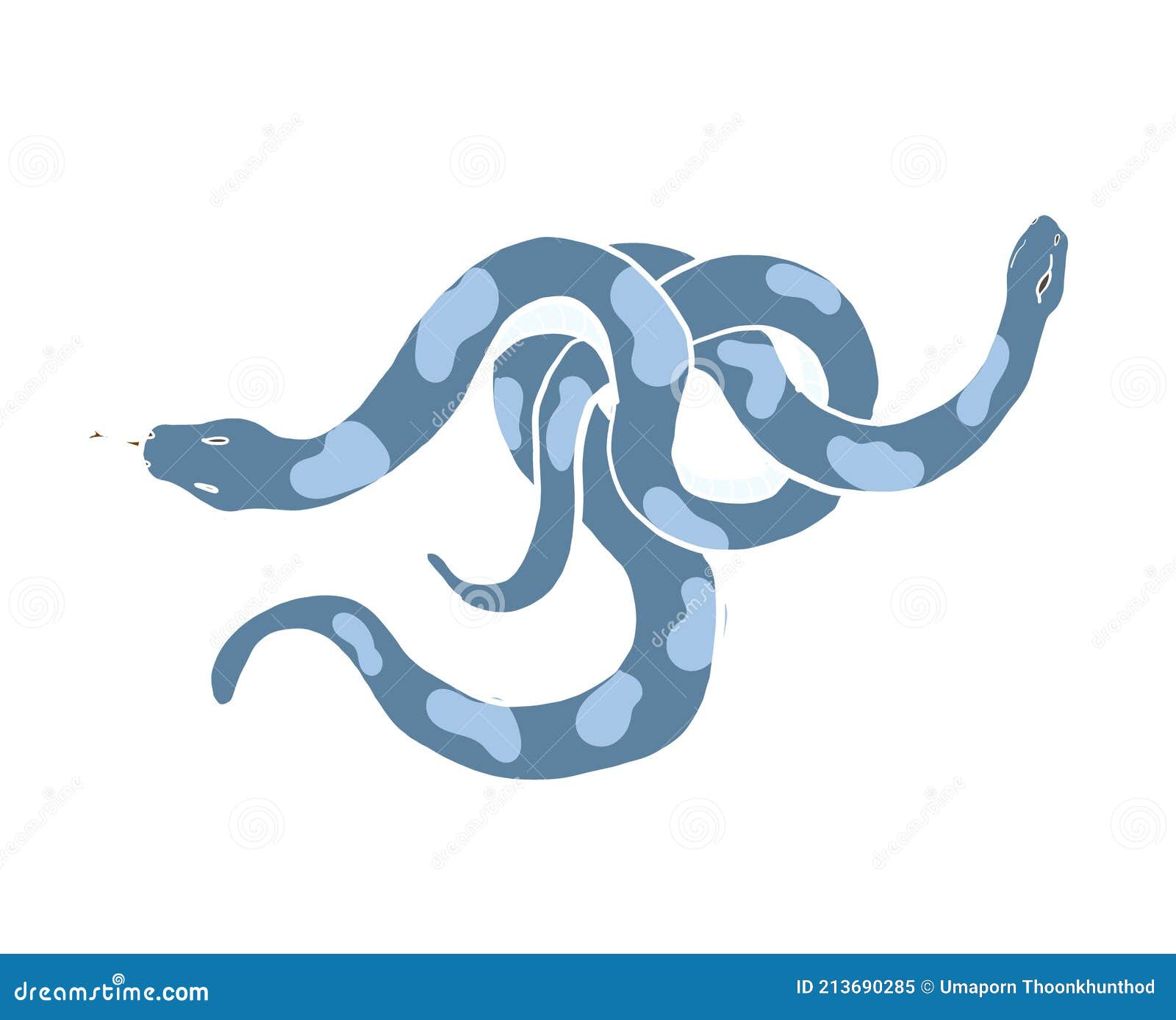 Snake Vector Illustration on  Design Snake Reptile for  Printing and  Sign Vector Such As a Gemini. Stock Illustration  - Illustration of astrology, design: 213690285
