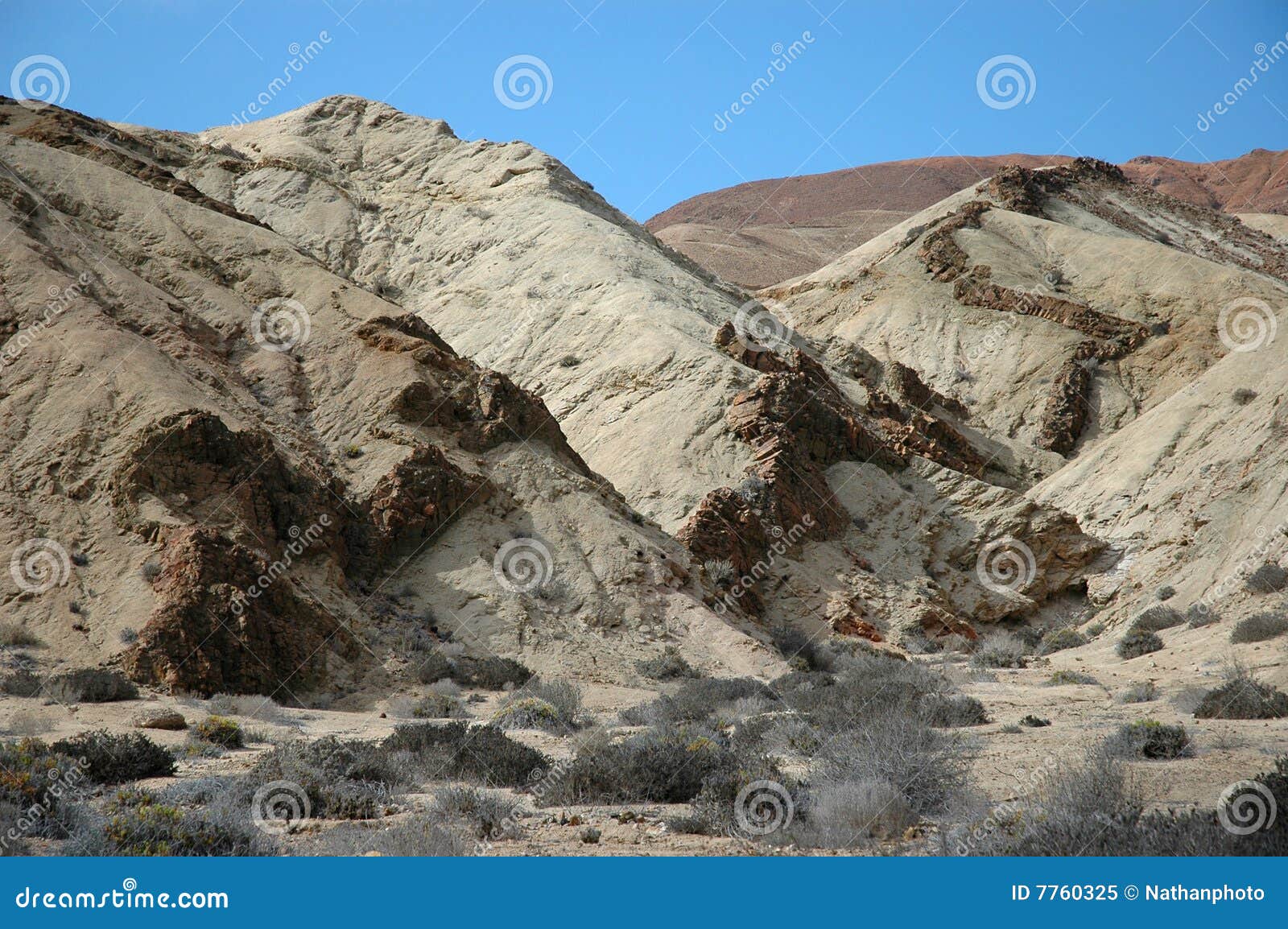 snaking geological formation of chile