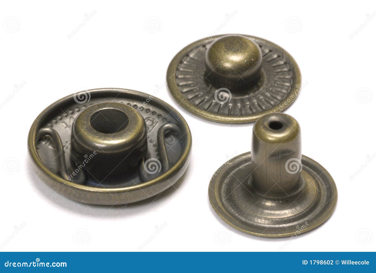 Snap style buttons stock photo. Image of black, blue, shirt 1798602