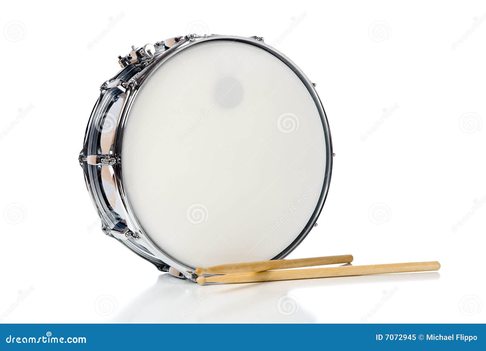 Snare Drum Set with Sticks stock image. Image of drums 7072945