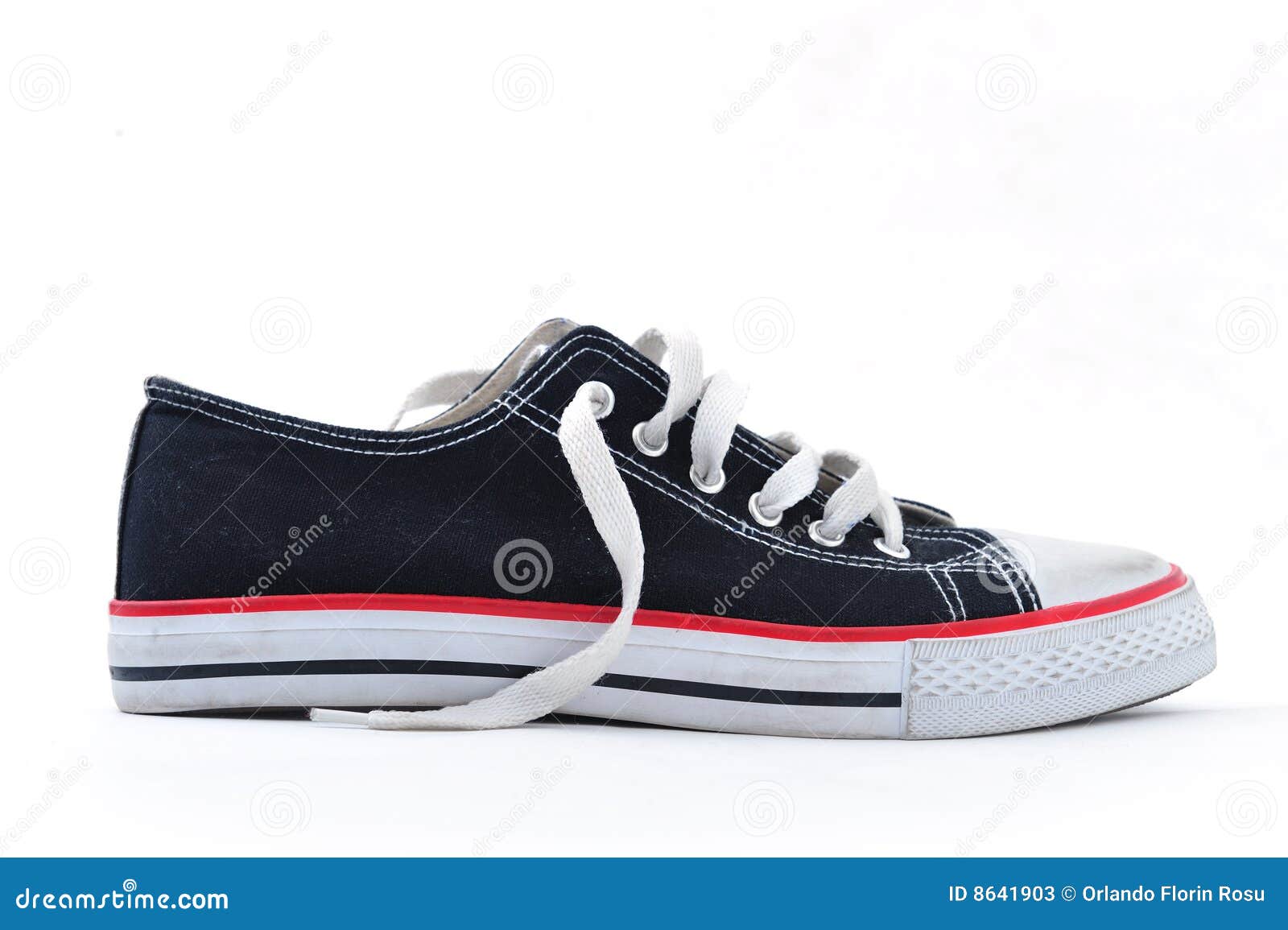 Sneaker stock image. Image of trainer, single, basketball - 8641903