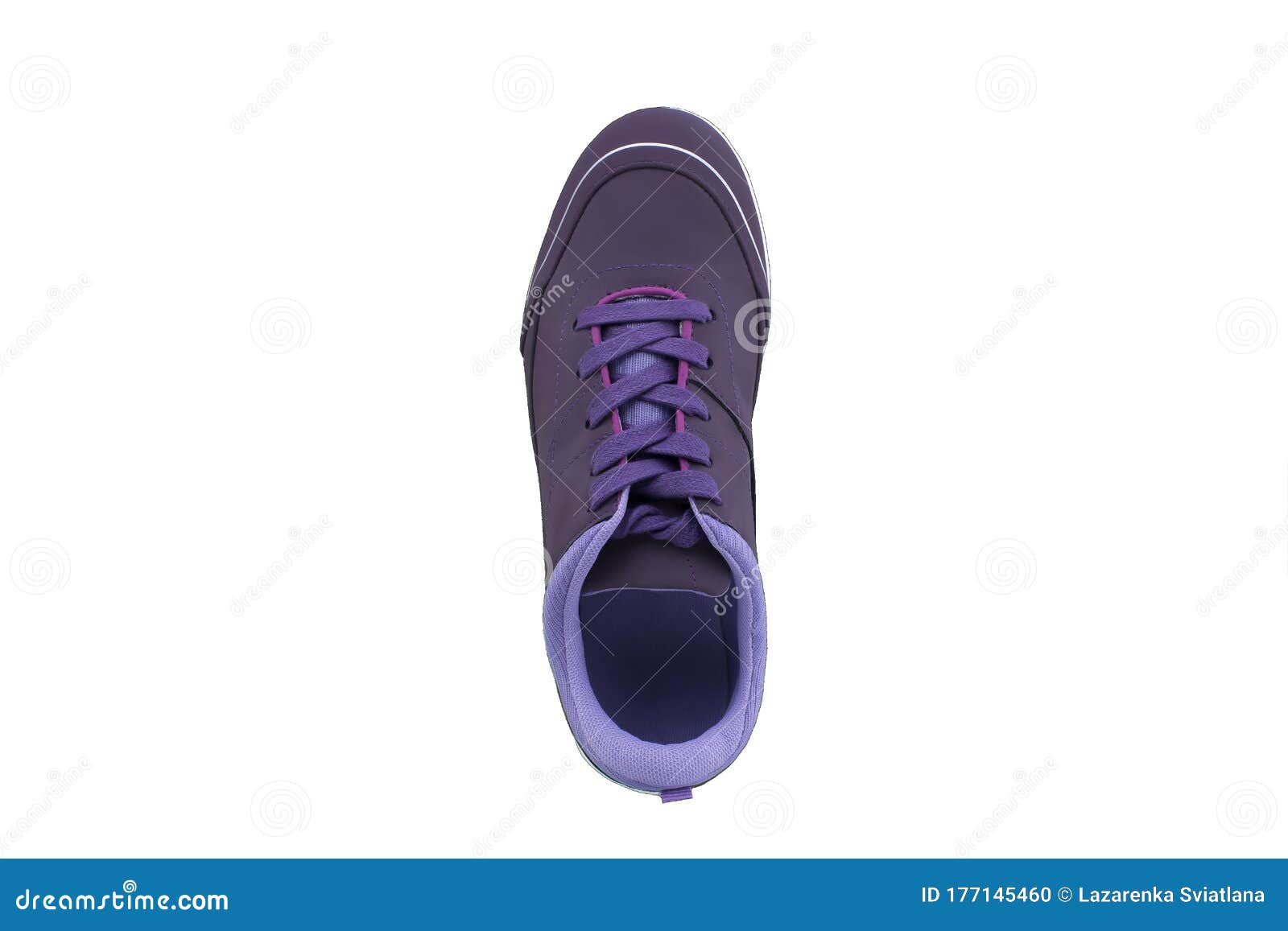 purple sole shoes