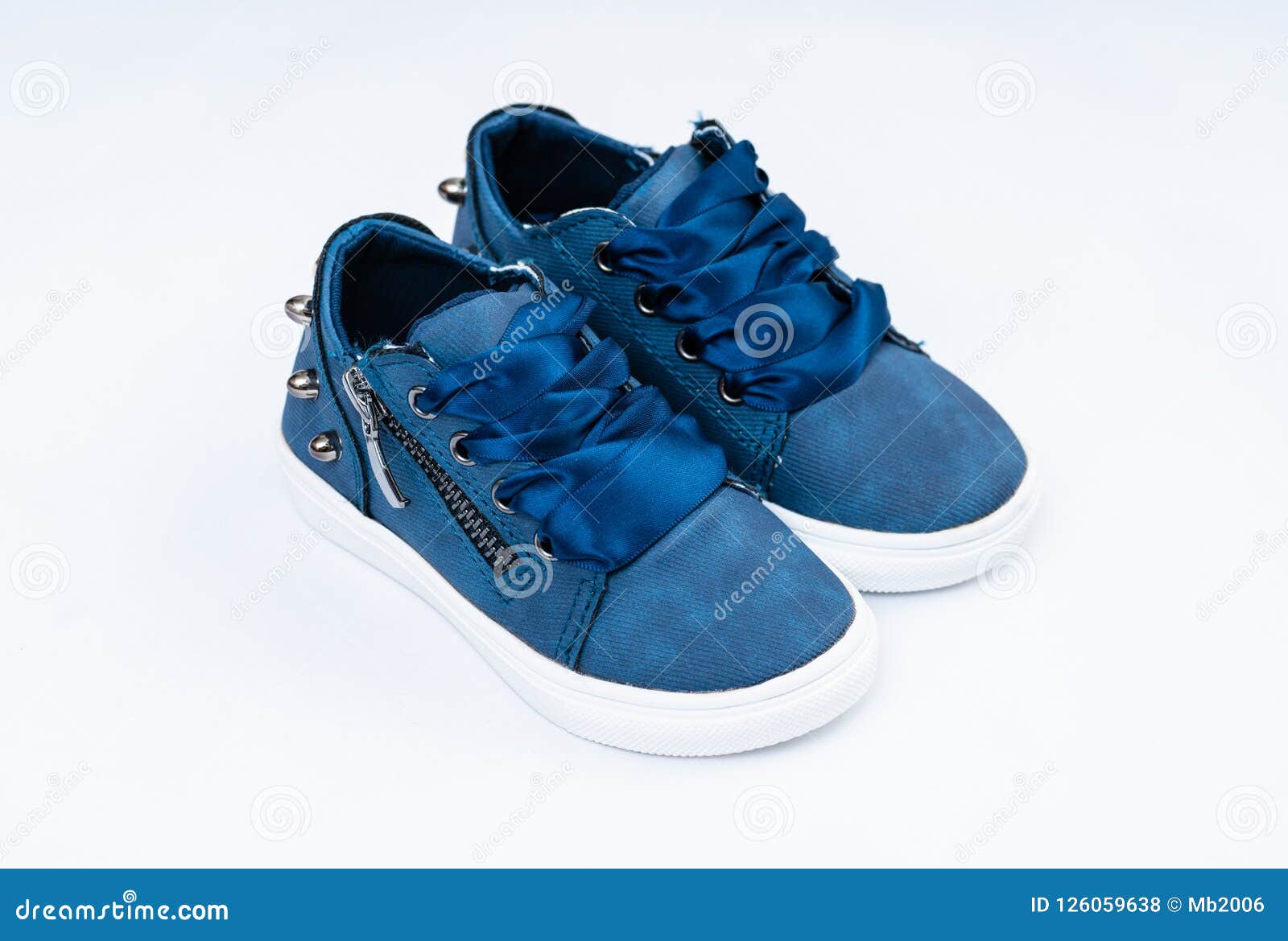 Sneakers Casual Shoes On White Background Stock Photo - Image of retro ...