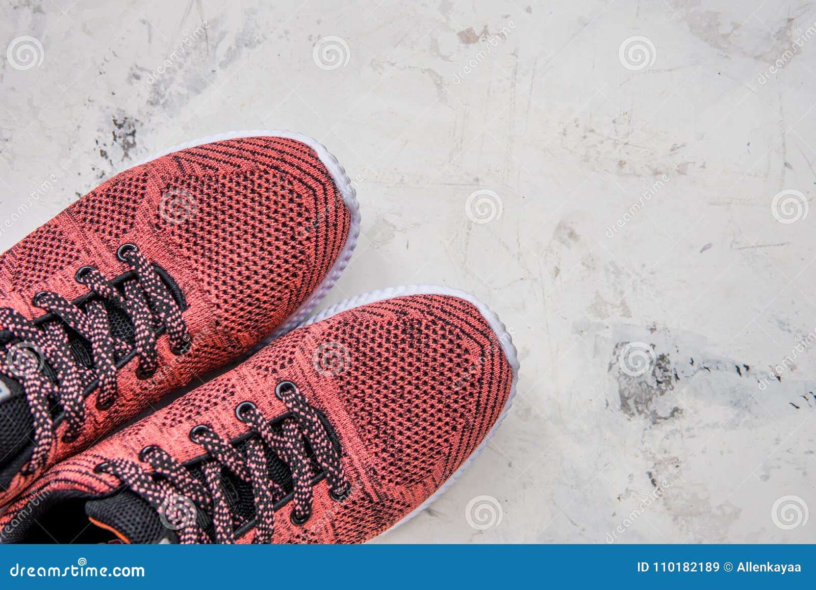 Sneakers for Fitness on a Light Background Stock Image - Image of ...