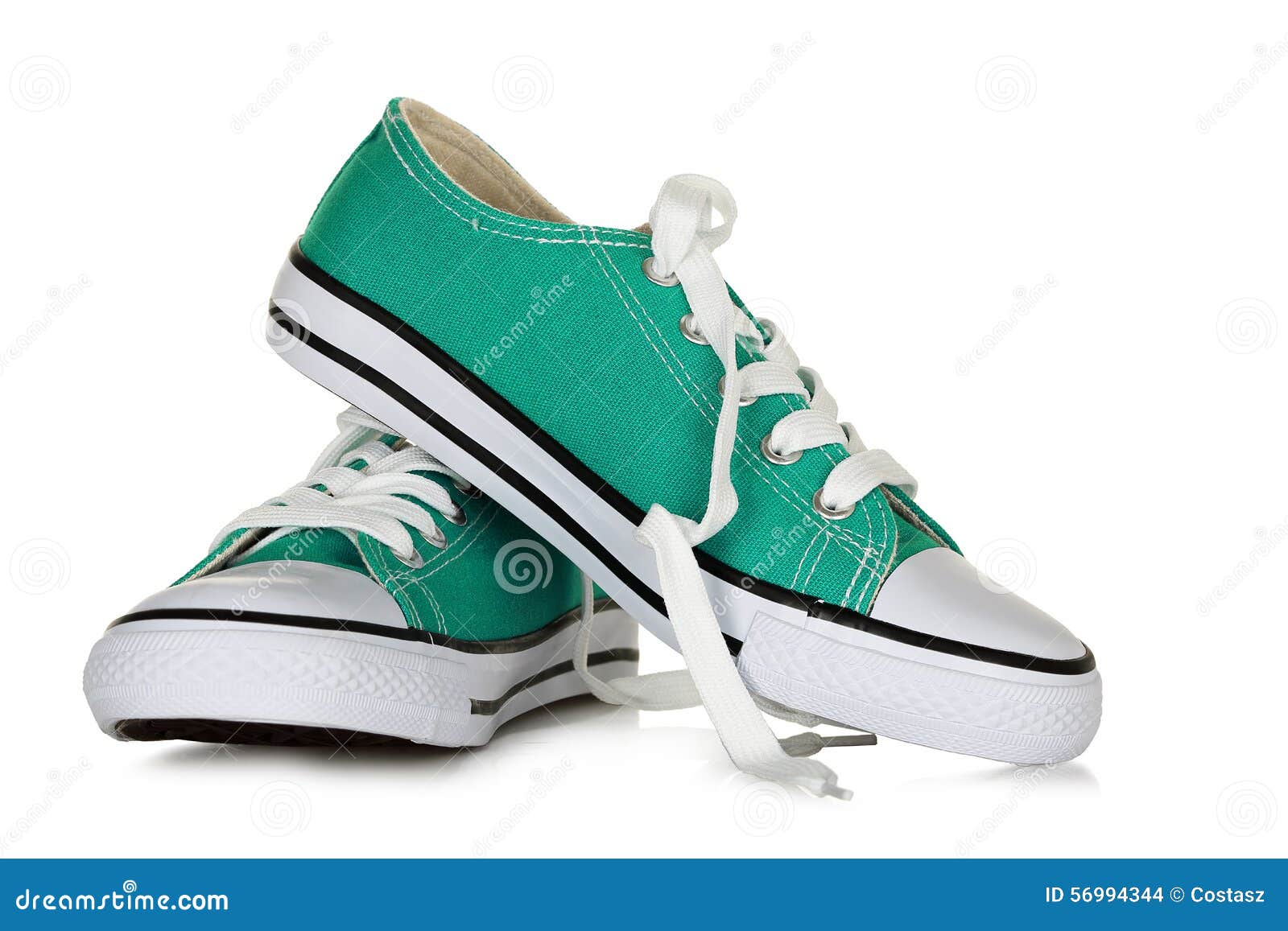 Sneakers stock photo. Image of white, rubber, casual - 56994344