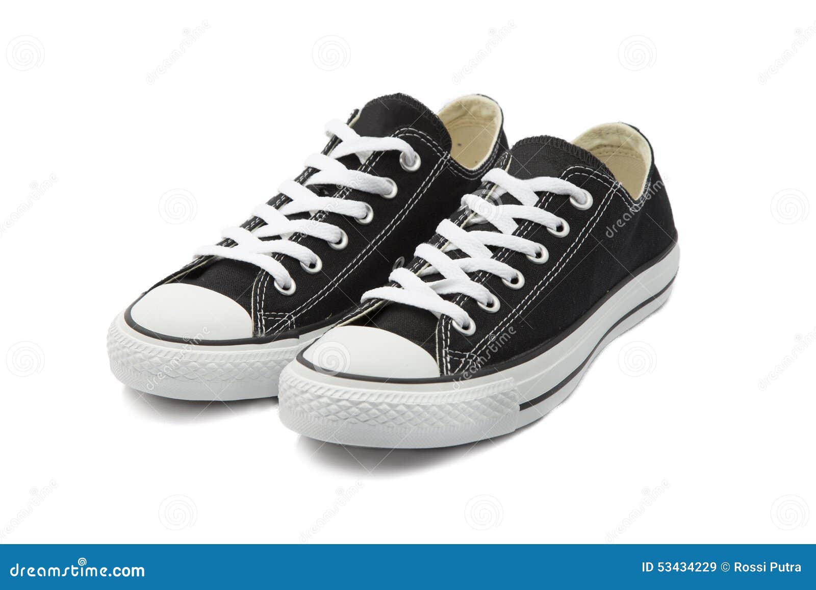 Sneakers on White Background Stock Image - Image of retro, converse ...