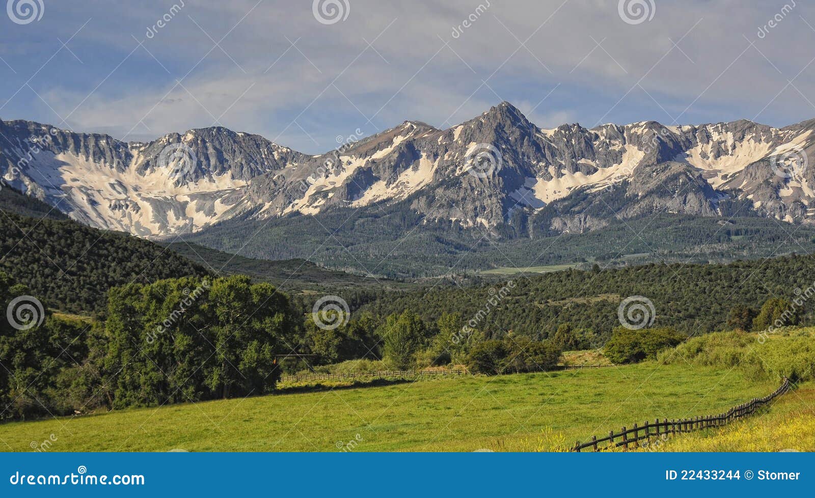sneffels mountain range