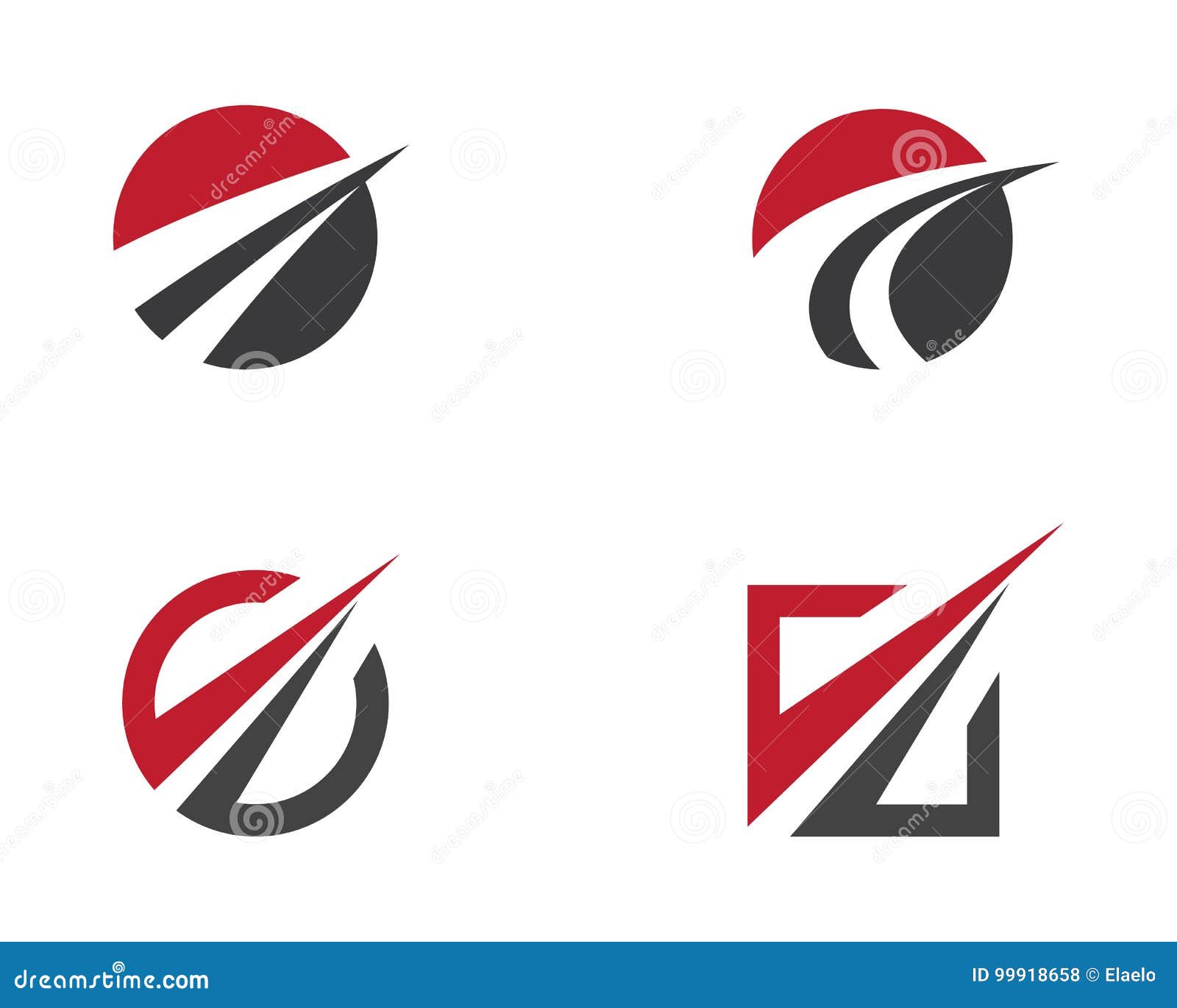 Snellere Logo Template-vector Vector Illustratie - Illustration of ...
