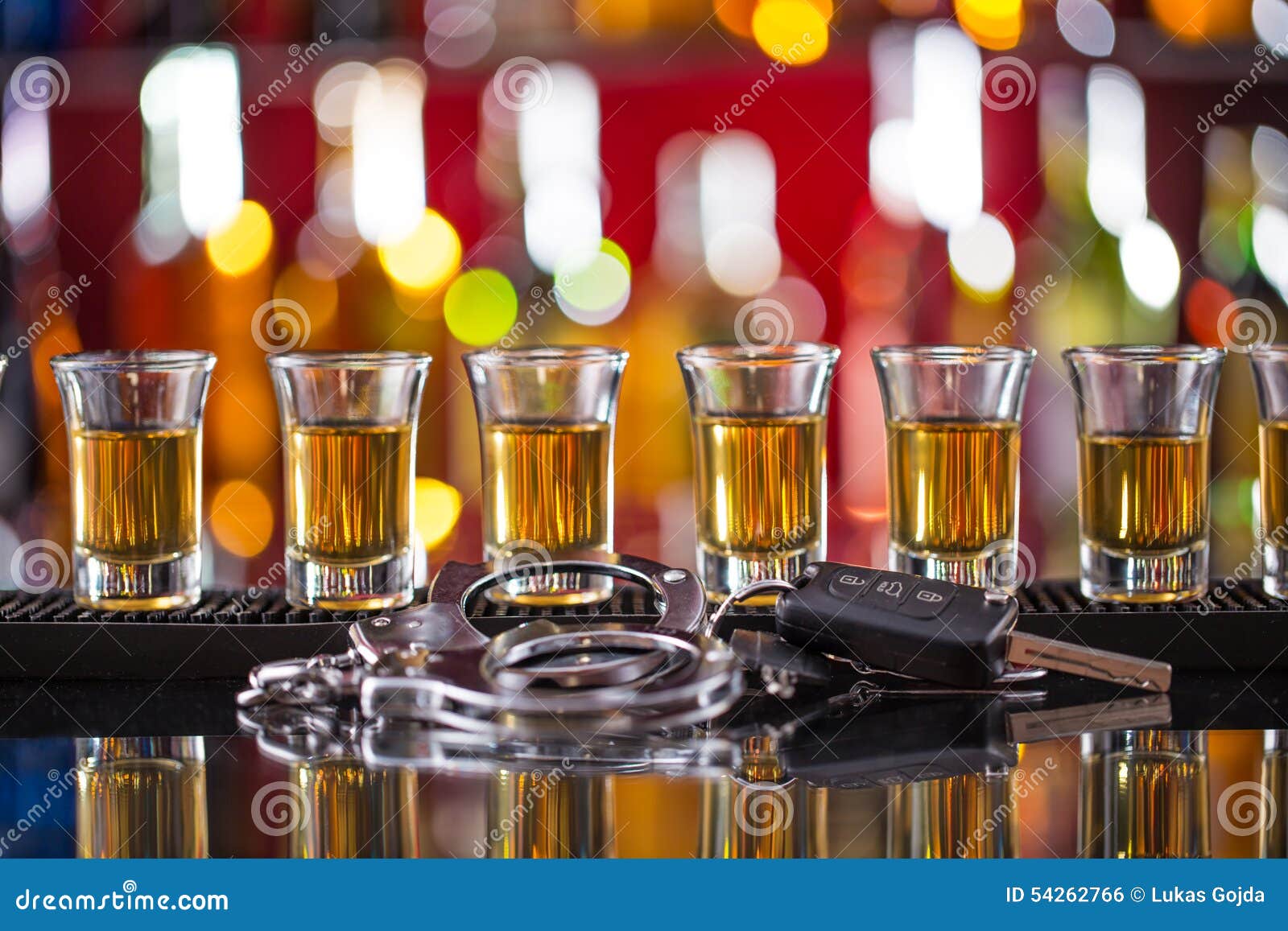 Snifters on bar desk stock photo. Image of cold, celebration 54262766