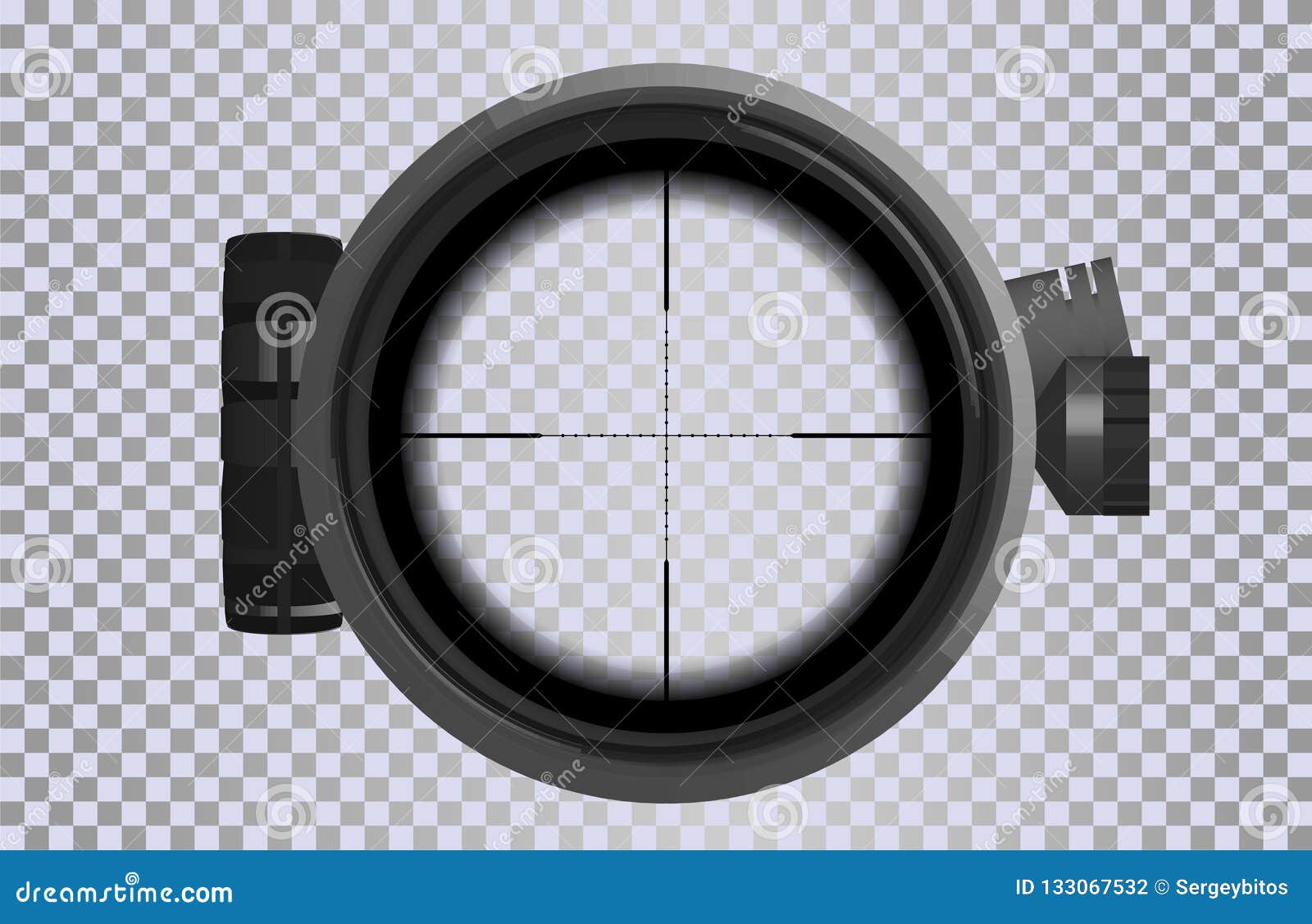 sniper scope crosshairs