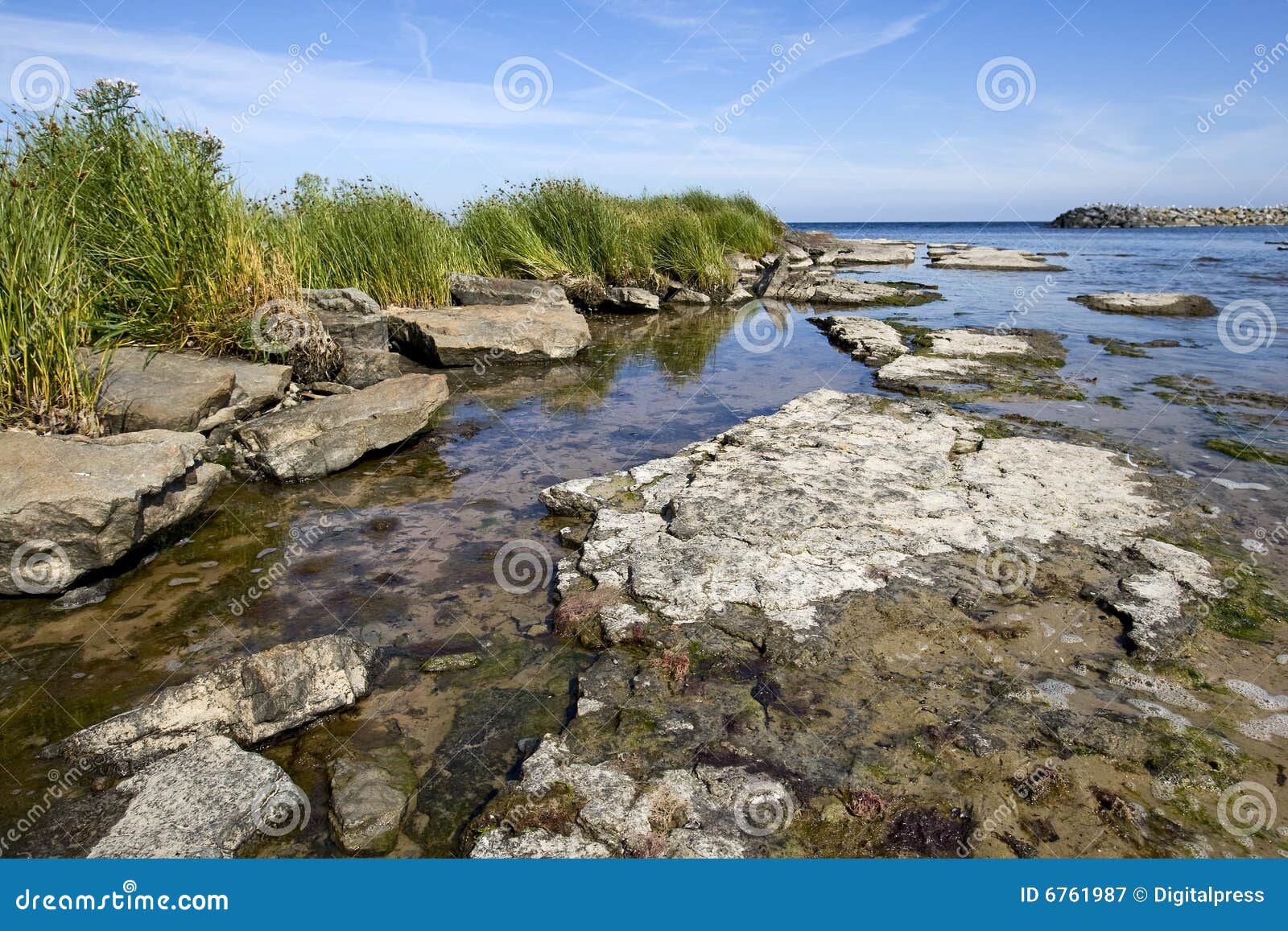 Snogebaek, Beach Bornholm, Denmark Stock Image Image of baltic