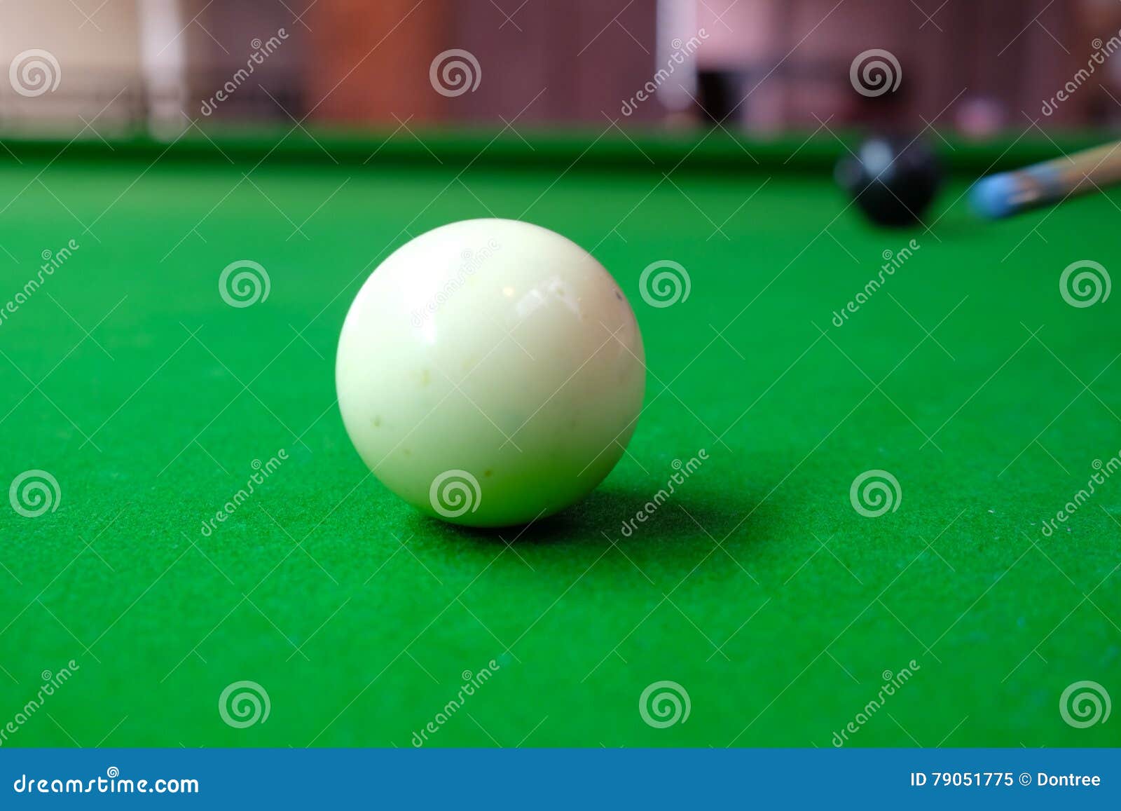 Snooker ball on the table stock image. Image of color 79051775