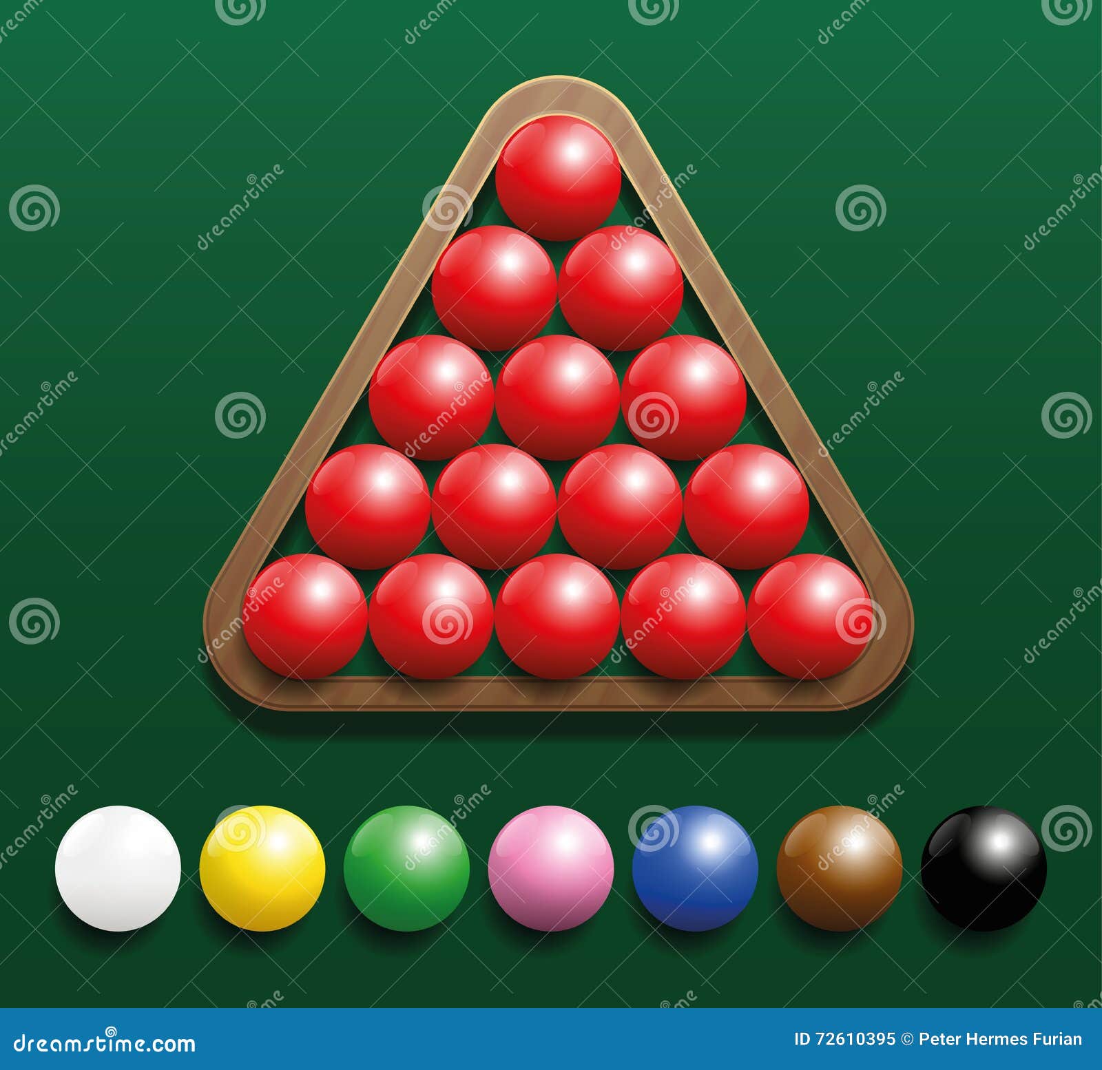 Snooker Balls Triangle Frame Stock Illustrations – 31 Snooker Balls  Triangle Frame Stock Illustrations, Vectors & Clipart - Dreamstime