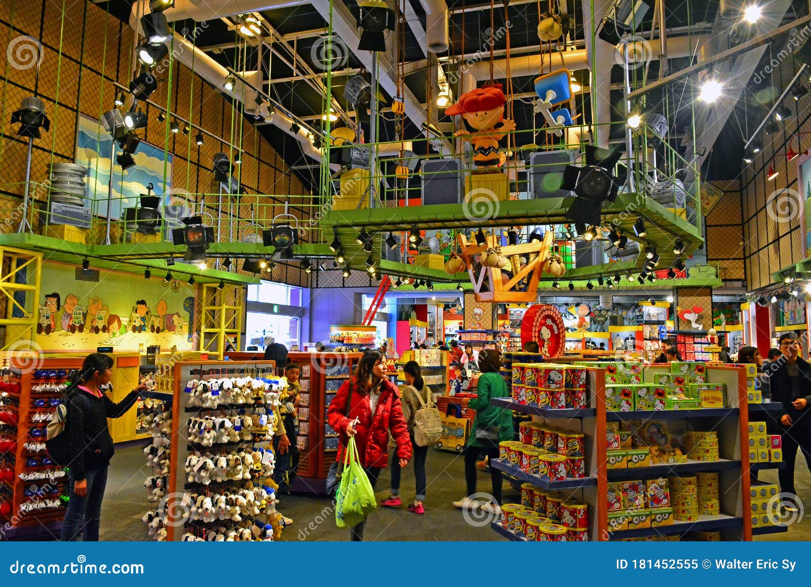 Snoopy Studios Store Interior at Universal Studios Japan in Osaka, Japan Editorial Image Image