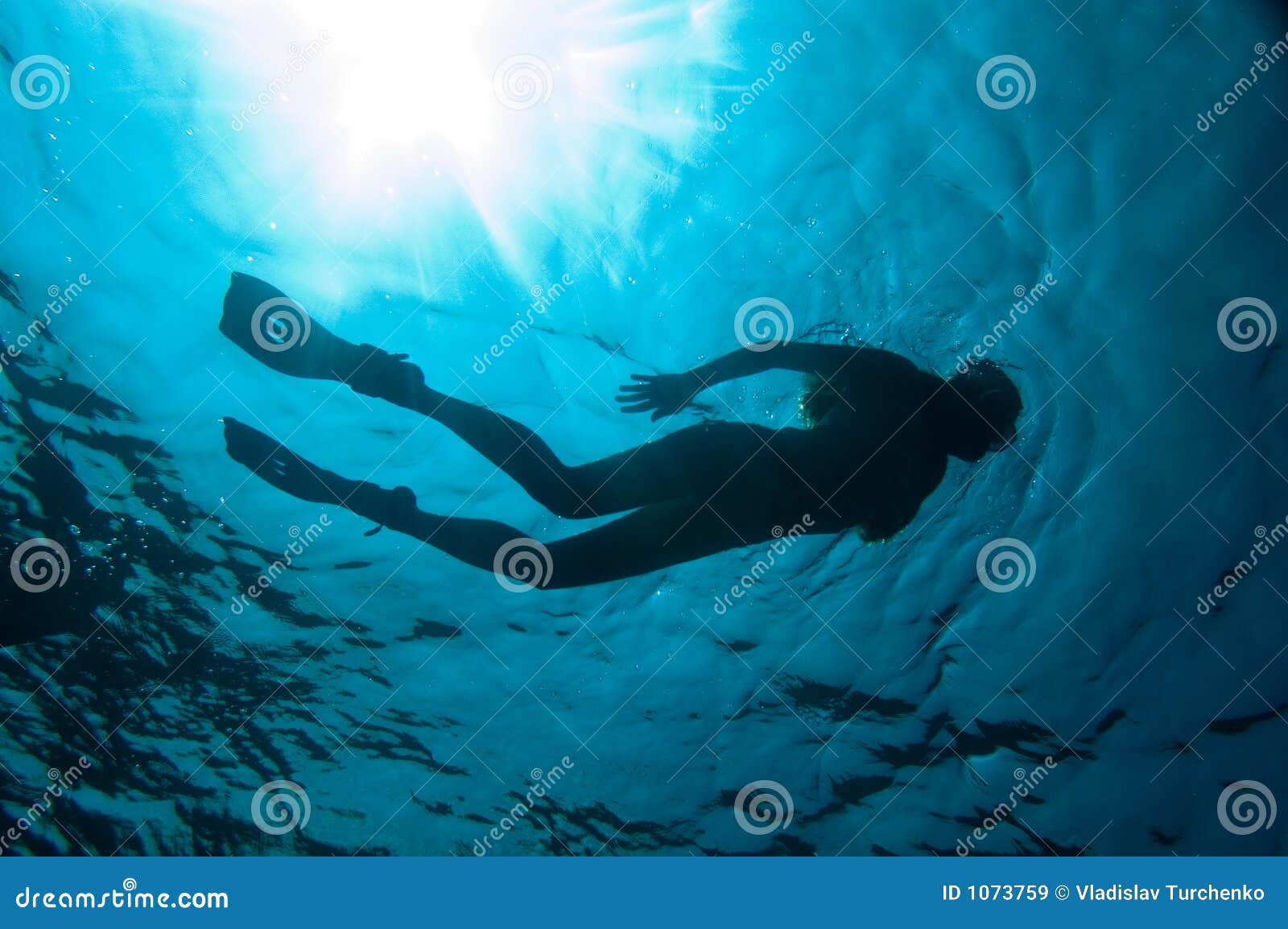 snorkeling girl