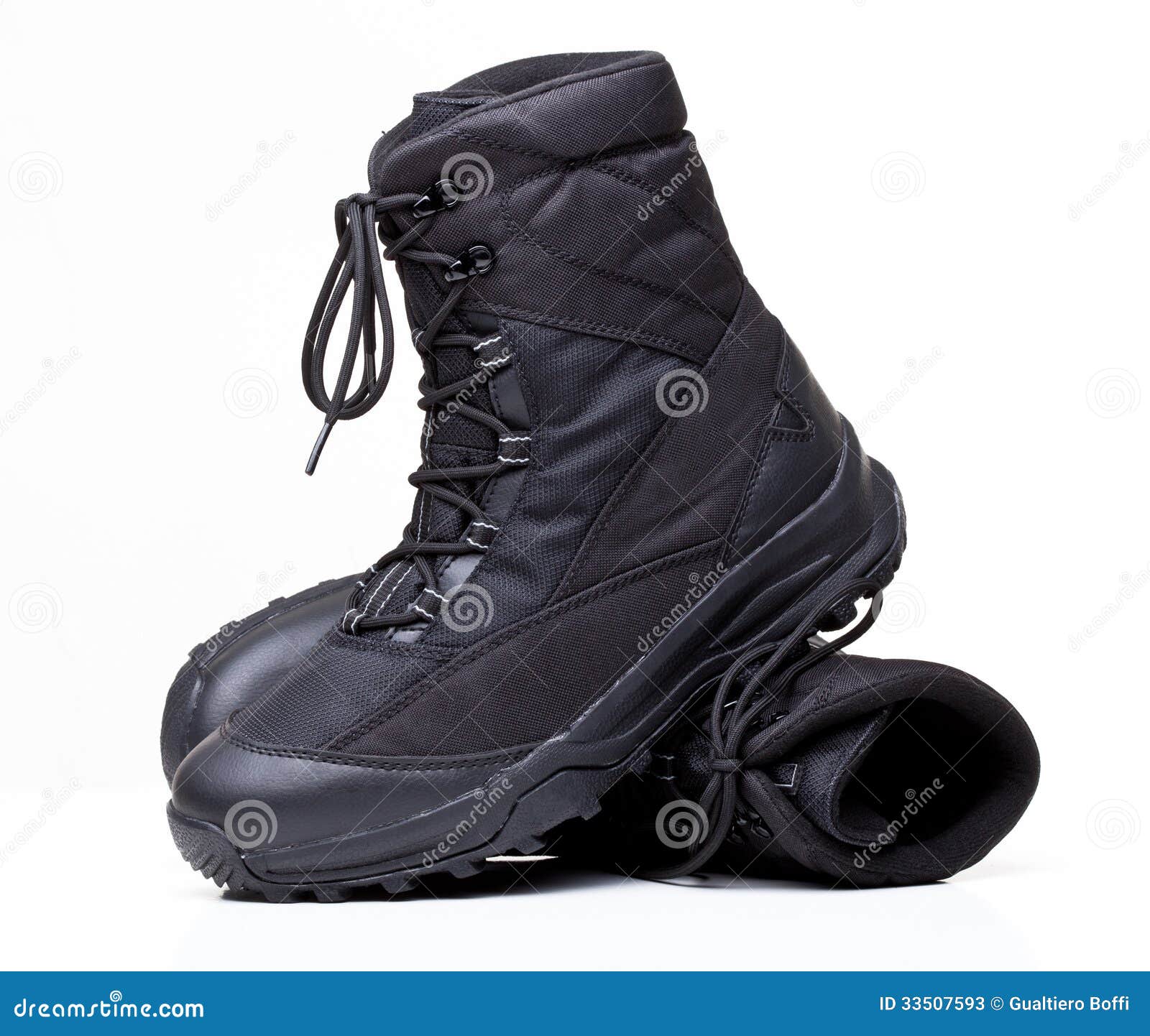 Snow boots stock image. Image of footwear, modern, isolated - 33507593