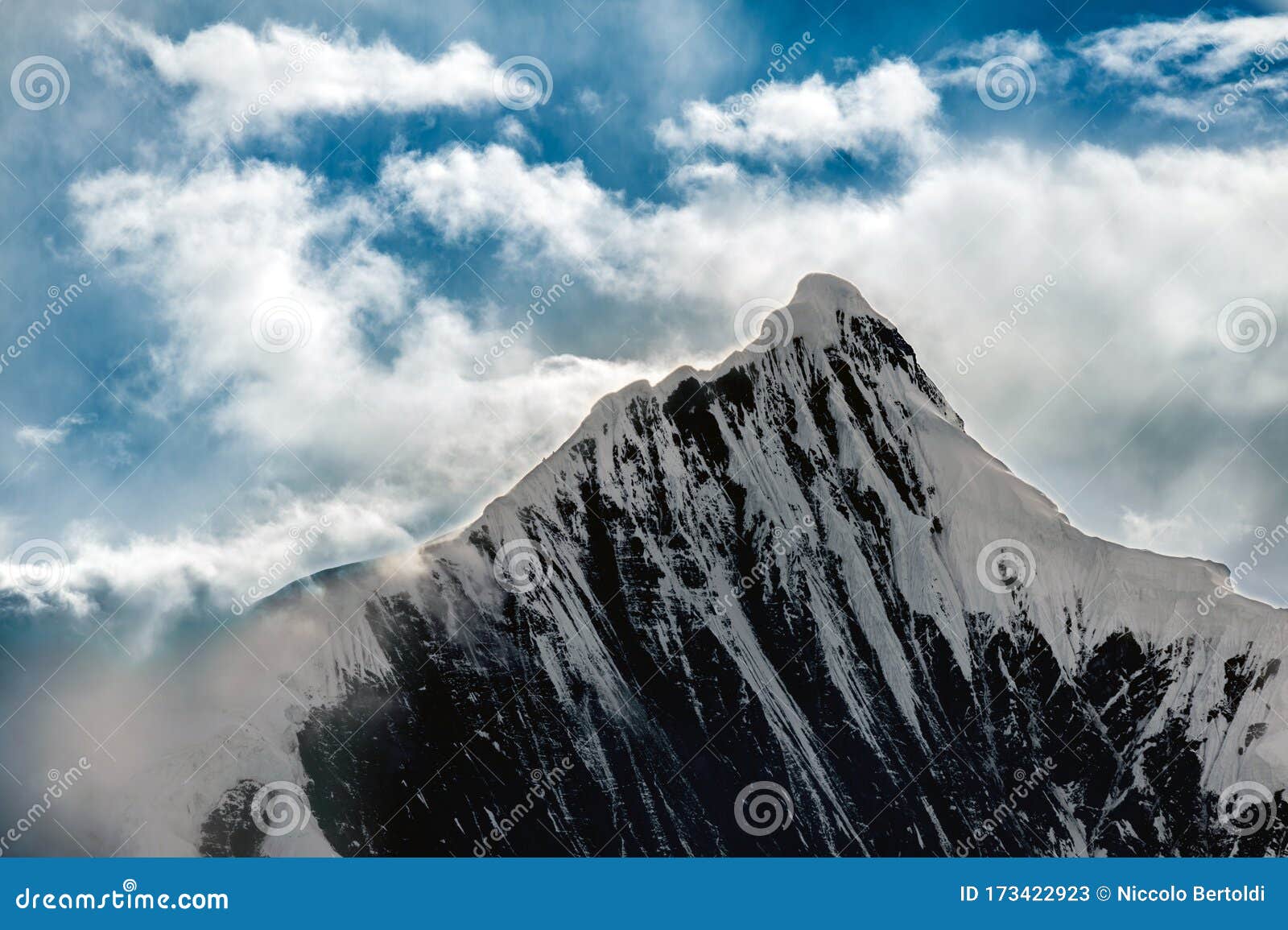 snow capped peak of kawagarbo or kawa karpo