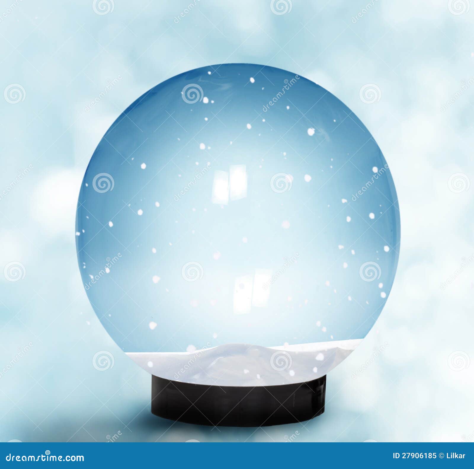 Snow Dome Royalty Free Stock Photo - Image: 27906185