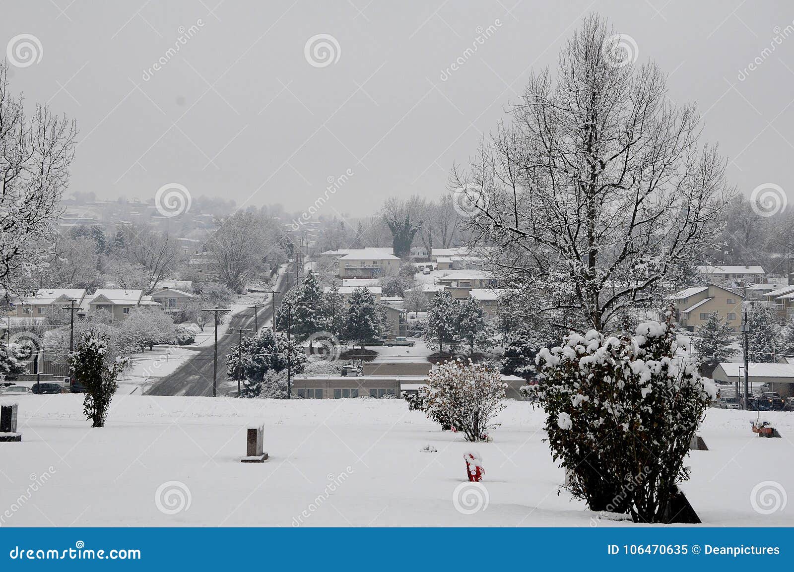Snow fall in idaho USA editorial image. Image of america - 106470635