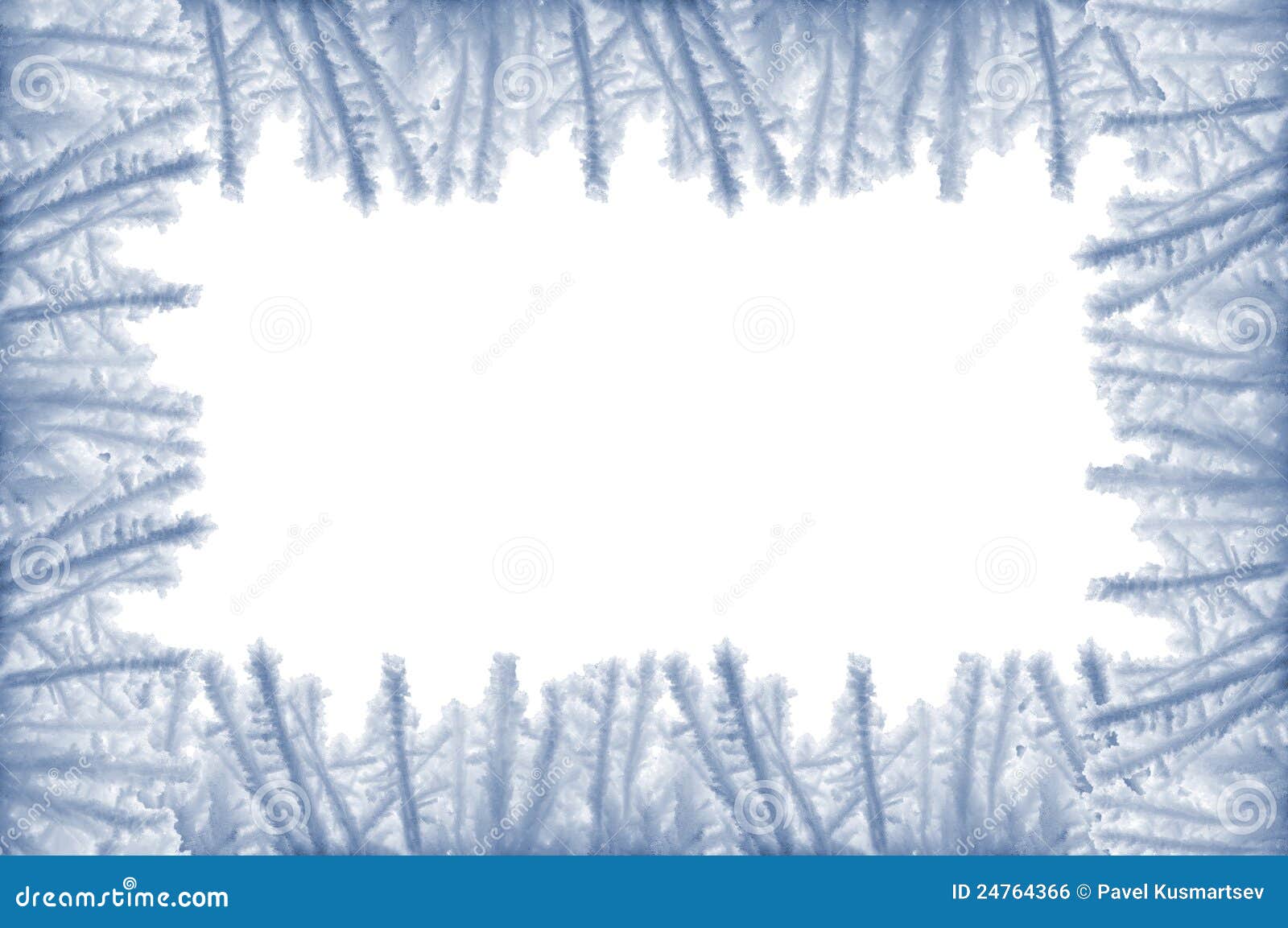 Snow Frame Royalty Free Stock Image - Image: 24764366