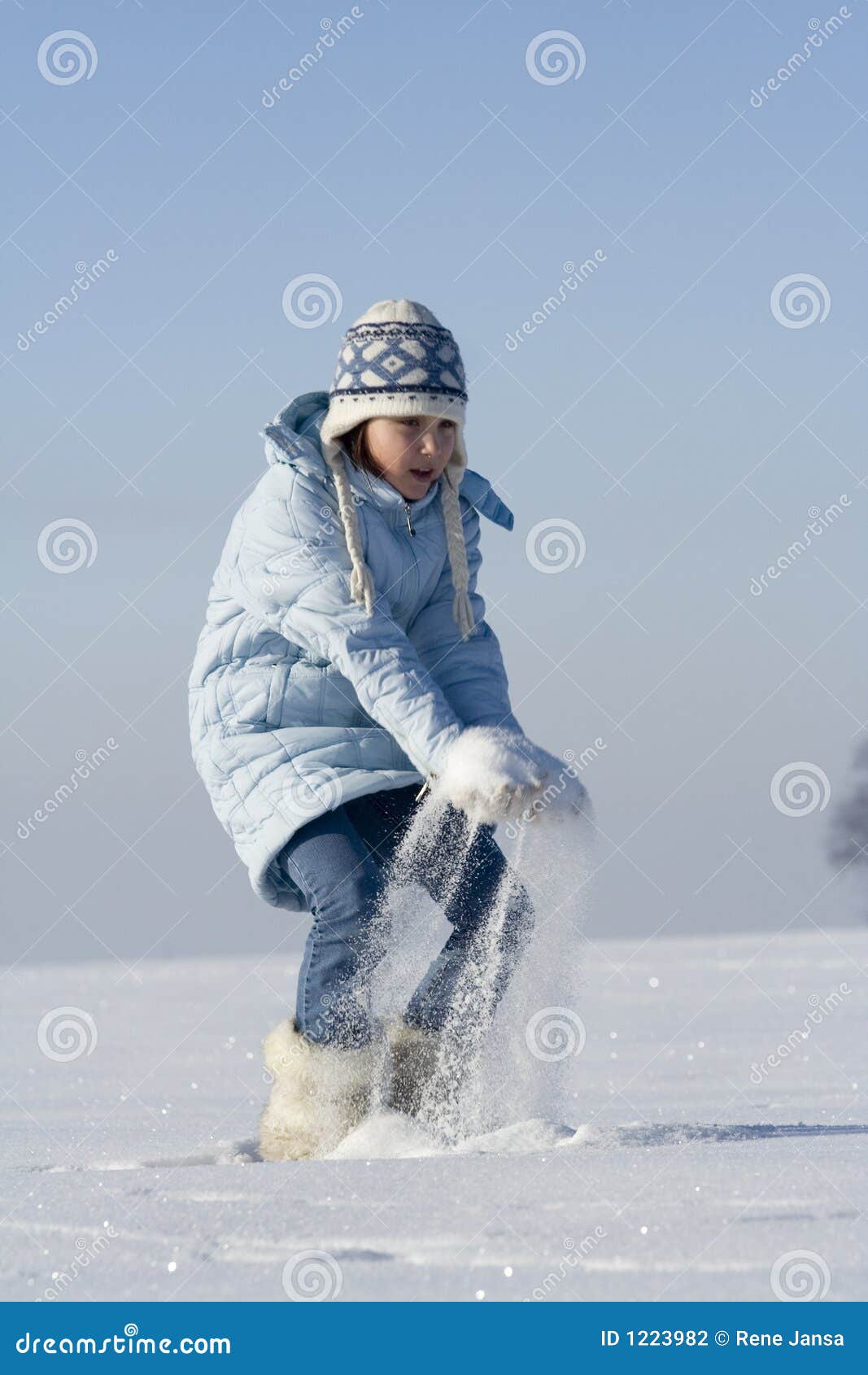 Snow games stock photo. Image of windy, frozen, blowing - 1223982