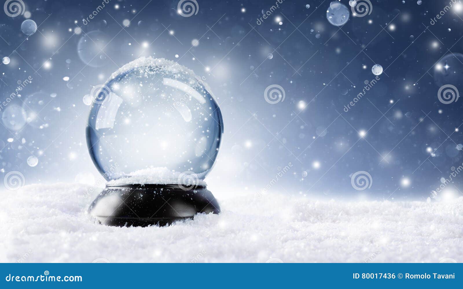 snow globe - christmas magic ball