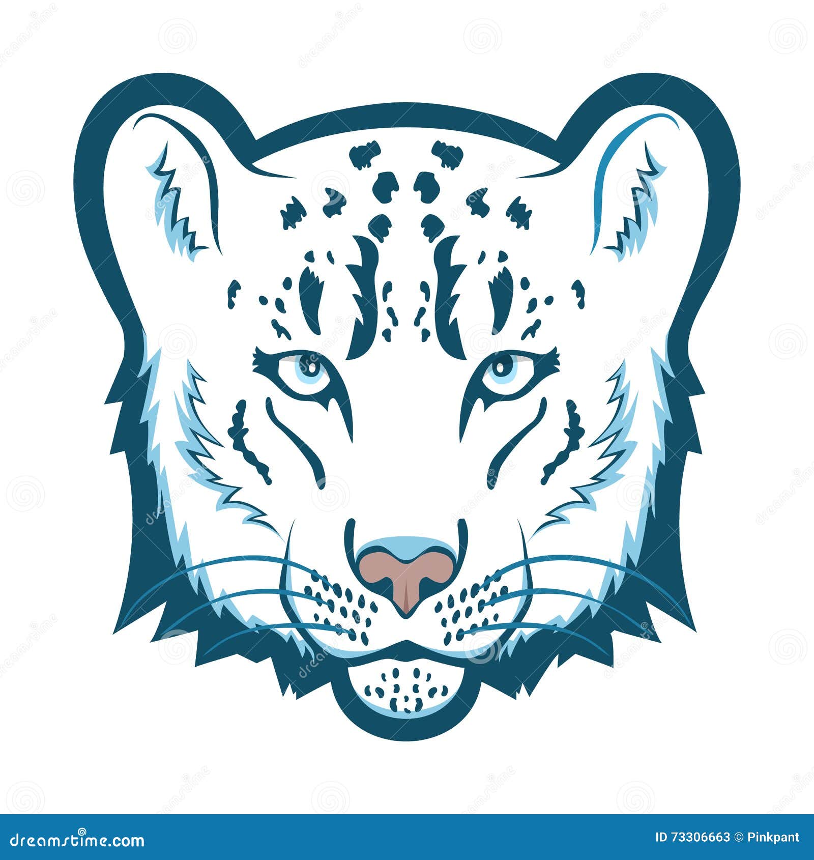 Free 292 Snow Leopard Svg SVG PNG EPS DXF File