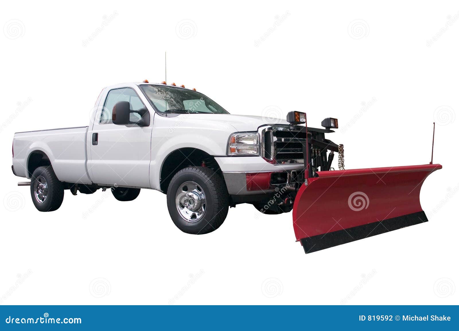 snow plow truck