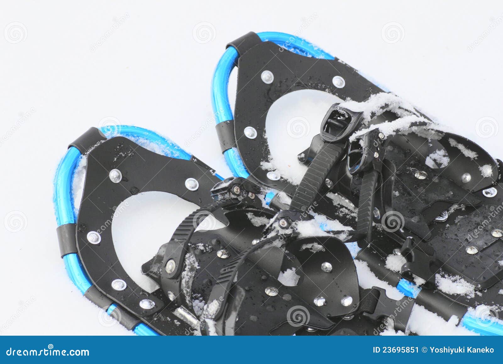 Snow shoes stock image. Image of closen, snowing, shoe 23695851