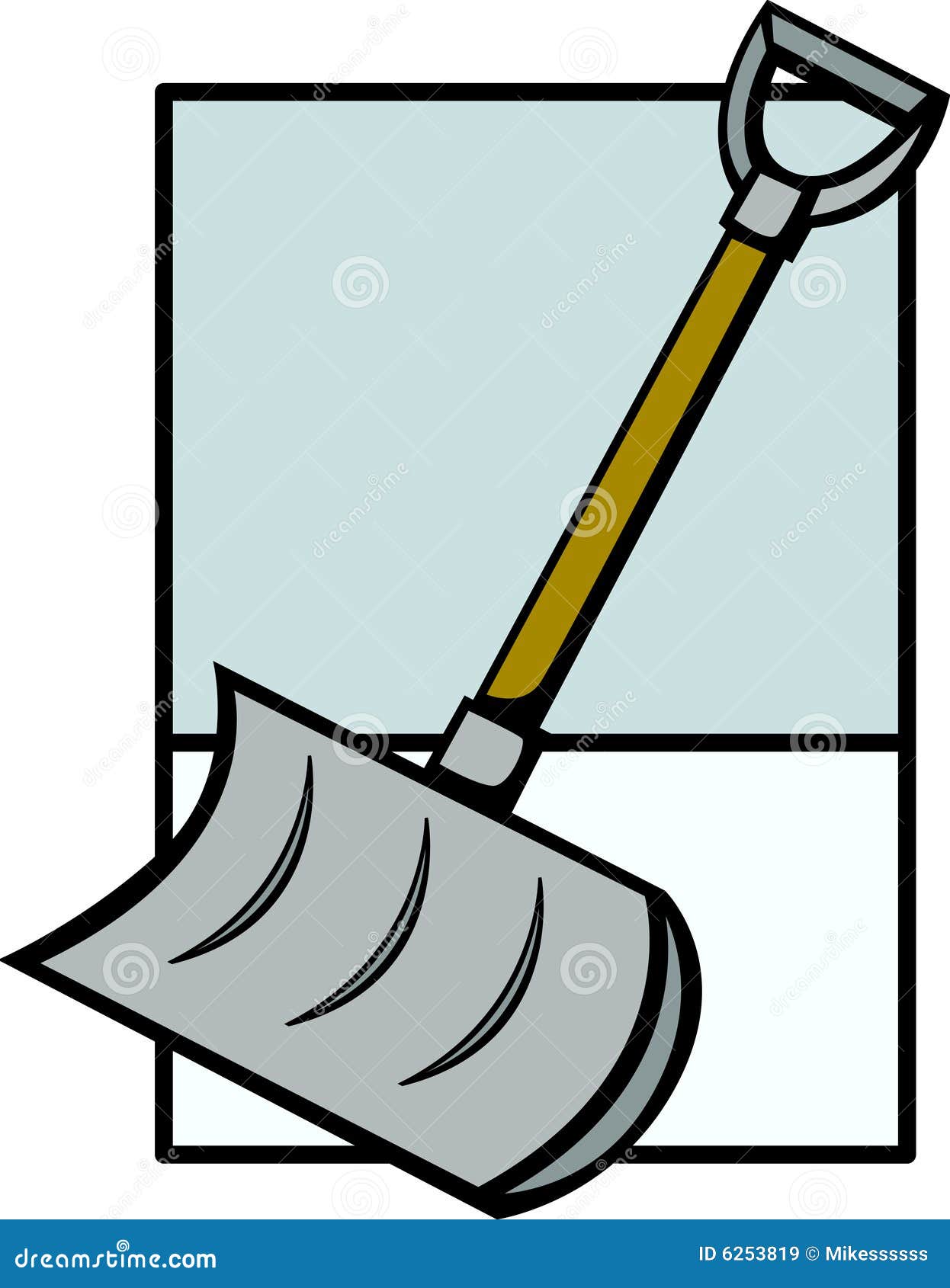 Download Snow Shovel Vector Illustration Stock Vector ...