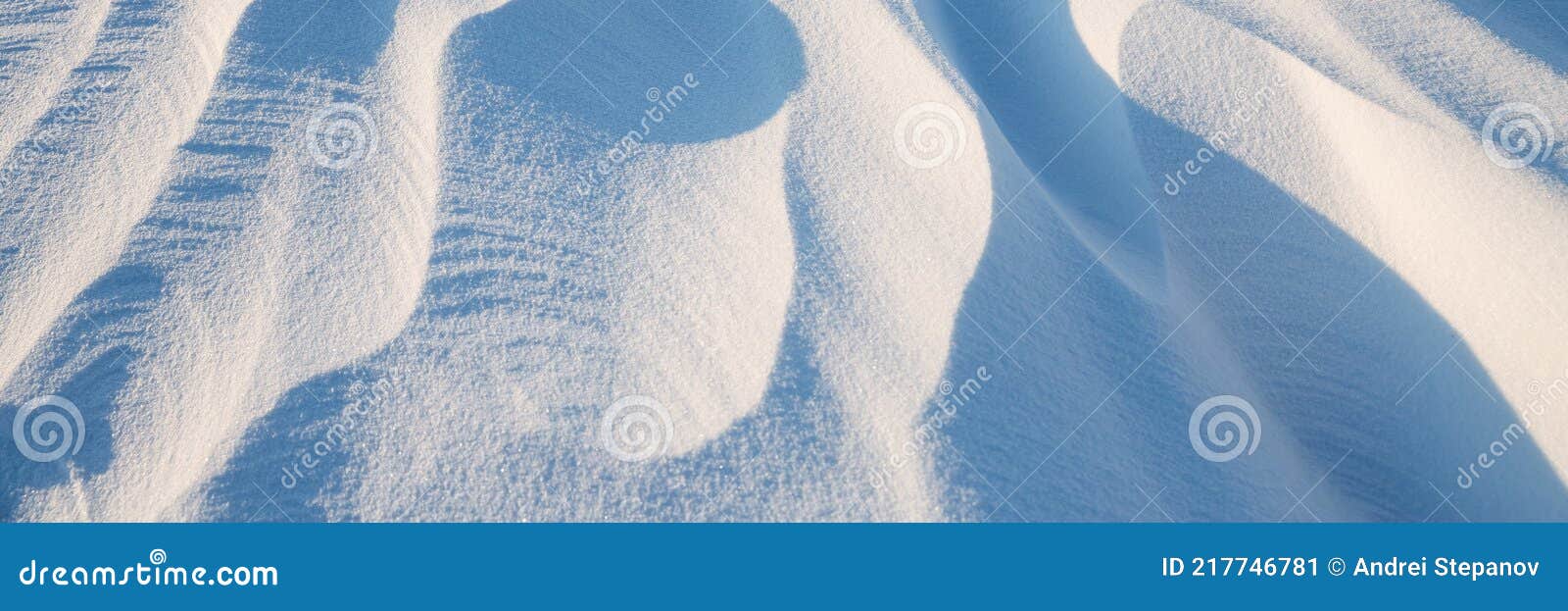 snow texture. wind sculpted patterns on snow surface