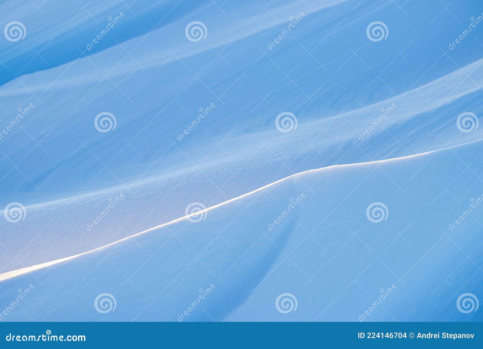 snow texture. wind sculpted patterns on snow surface.