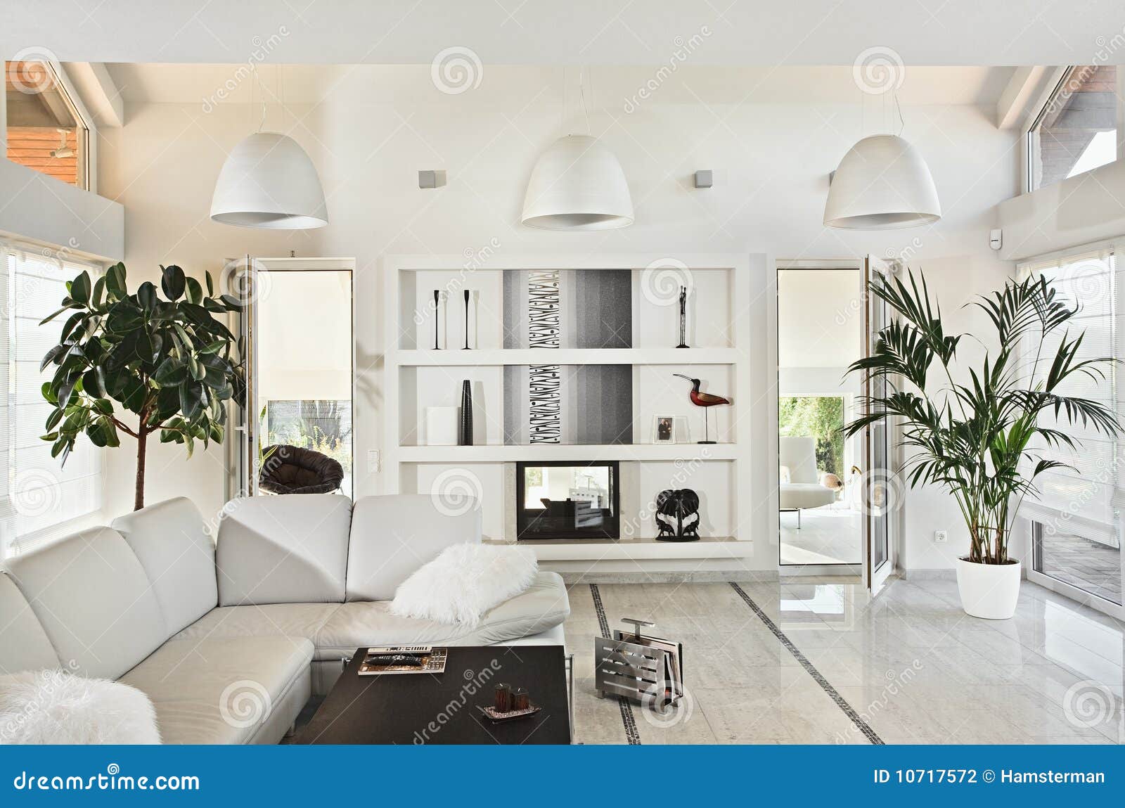 Snow White Living Room Modern Interior Stock Photography Image Snow White Living Room Modern Interior Stock Photography Image