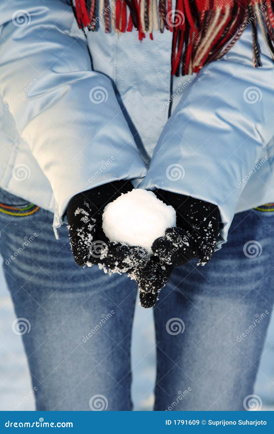 Snow woman stock image. Image of snow, winter, round, white - 1791609