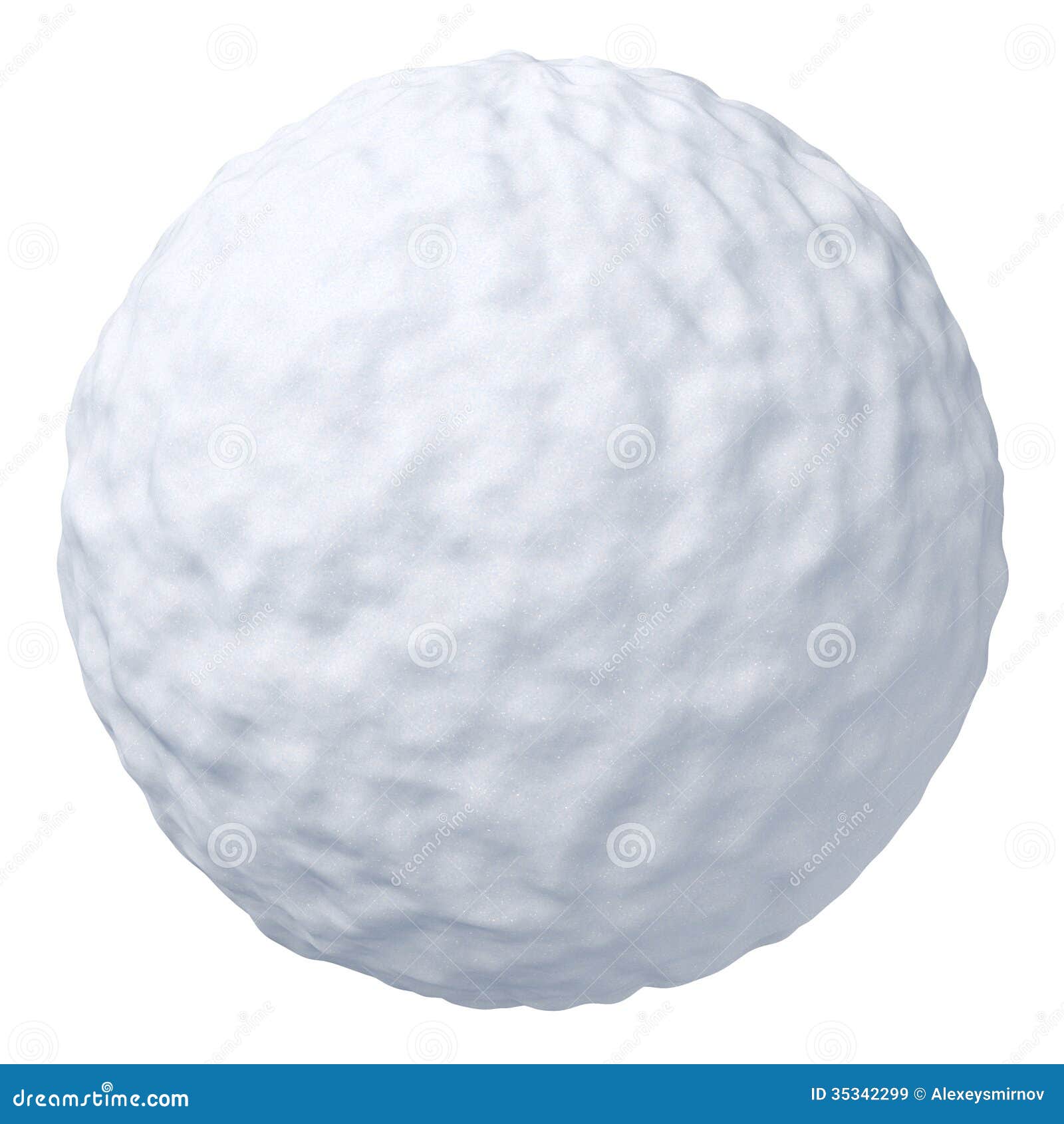 Snowball stock illustration. Illustration of single, ball - 35342299