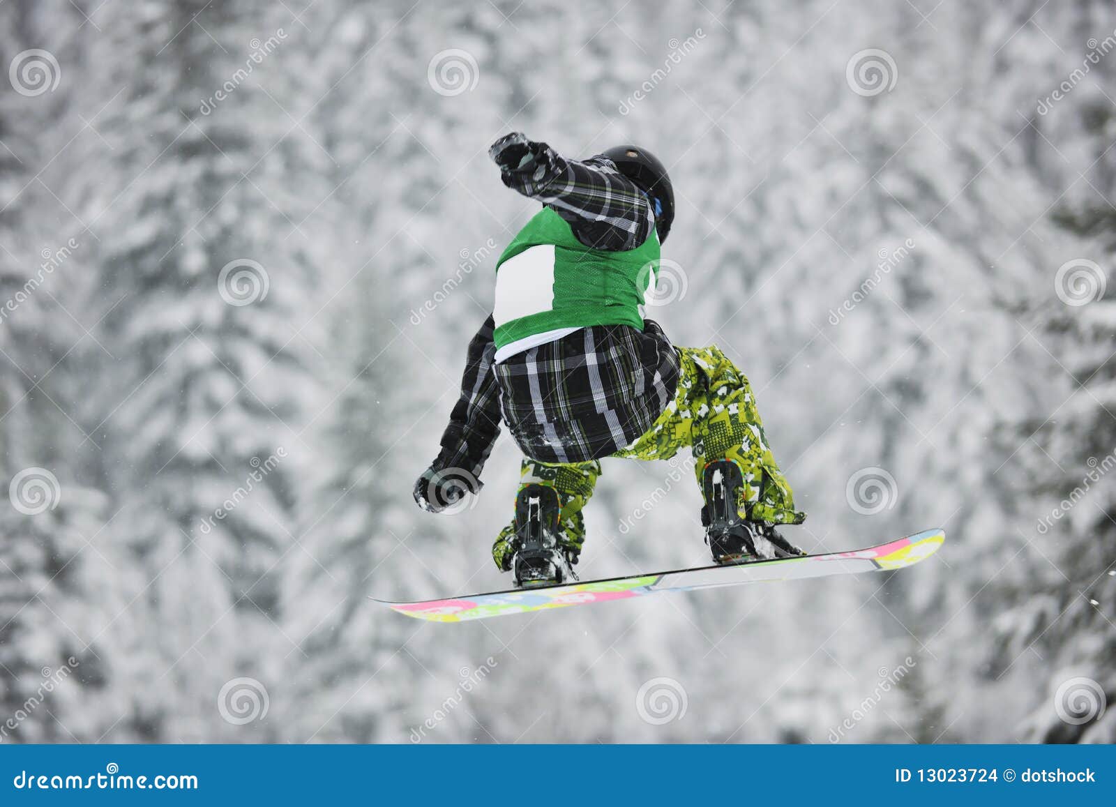 Snowboard jump stock photo. Image of lifestyle, recreation 13023724