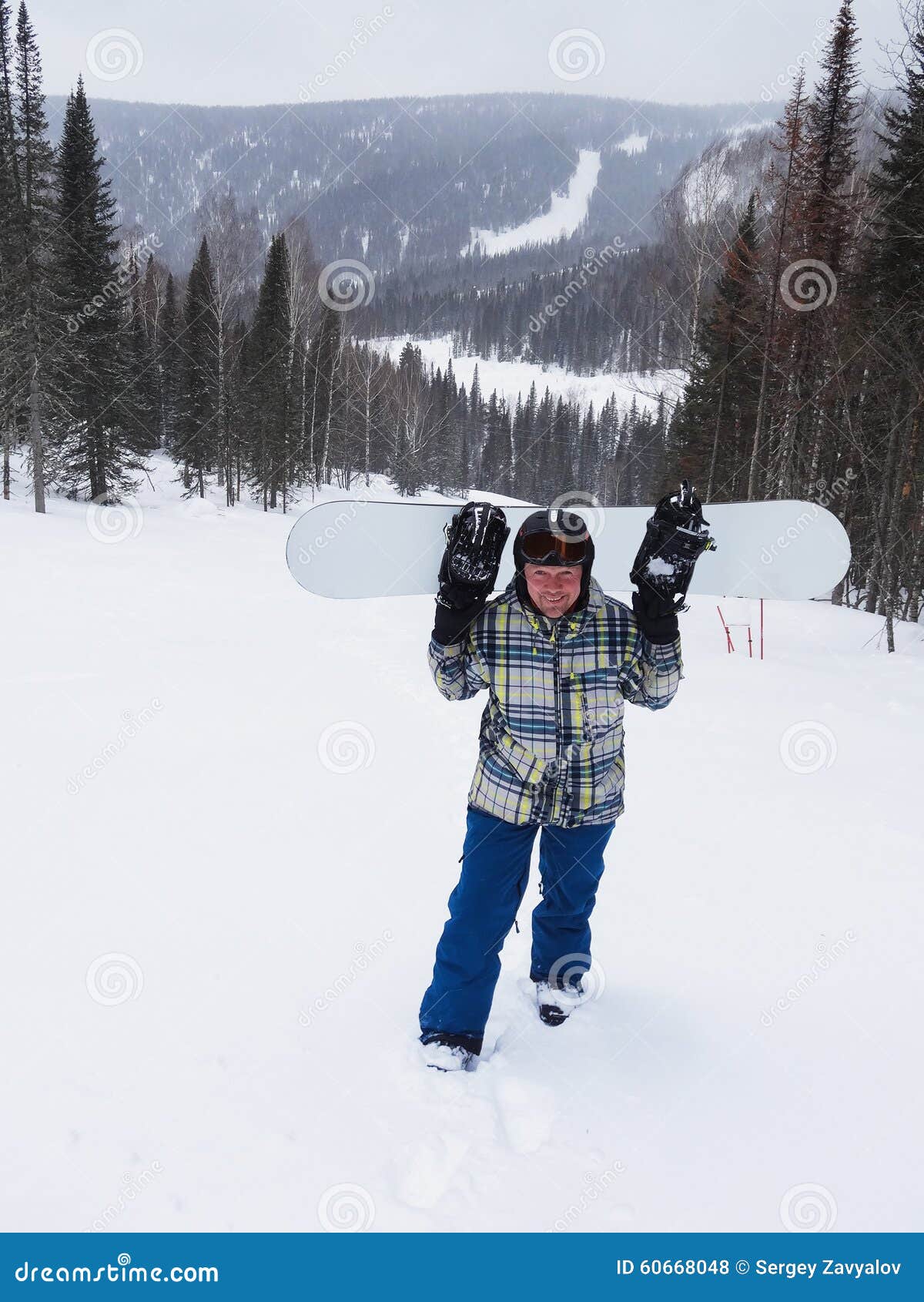 Snowboarder stock photo. Image of snow, climbing, freedom 60668048