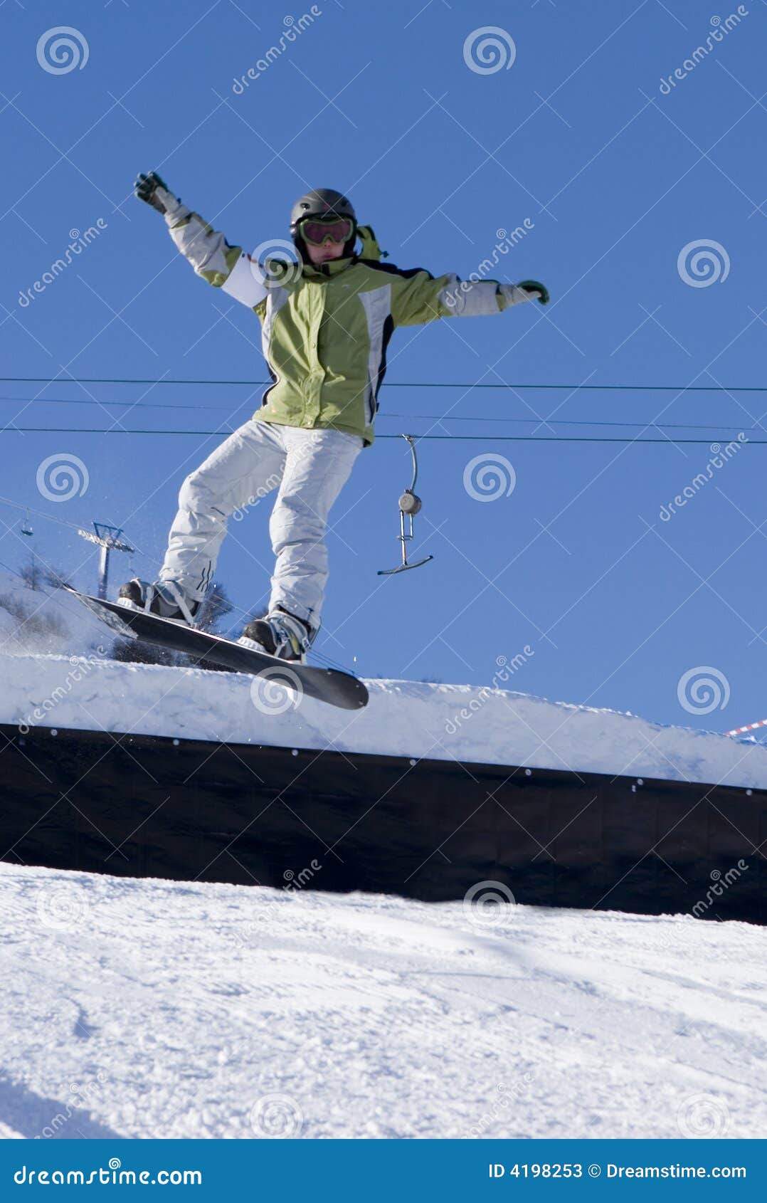 Snowboarder Pullup A Sweet Grab Off A Jump Editorial Stock Photo