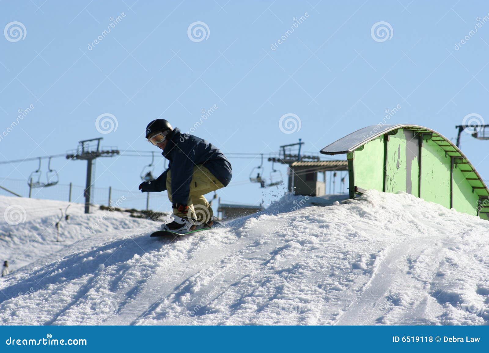 Snowboarding Jump, Australia Stock Photo Image of mountain, victoria
