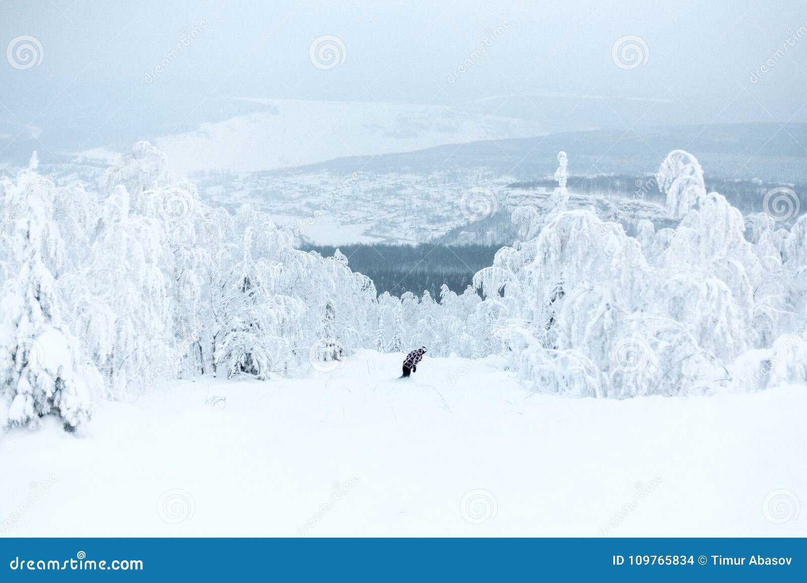 Snowboarding. Freeride stock photo. Image of europe - 109765834