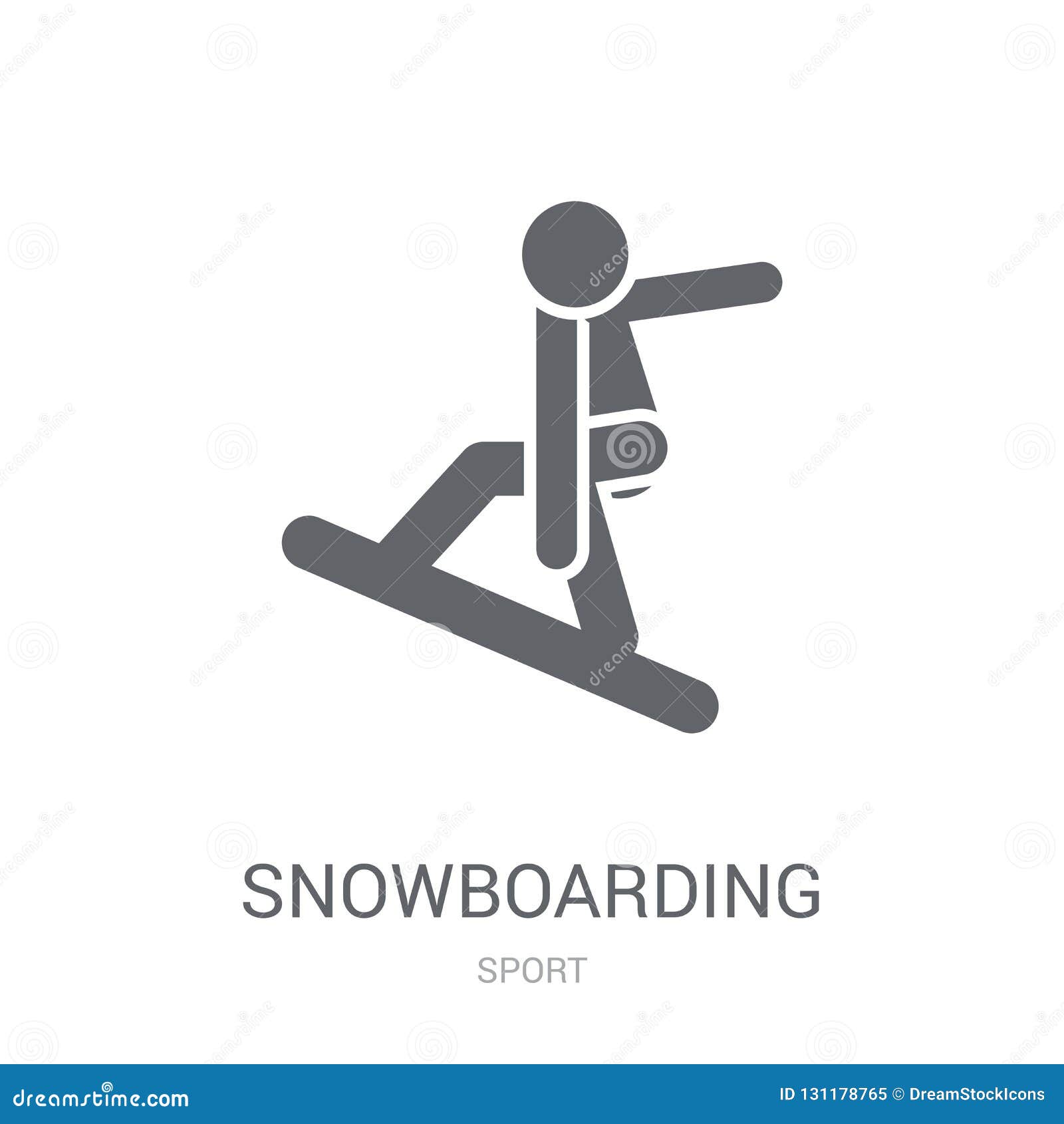 Snowboardingsymbol vektor illustrationer. Illustration av actinium