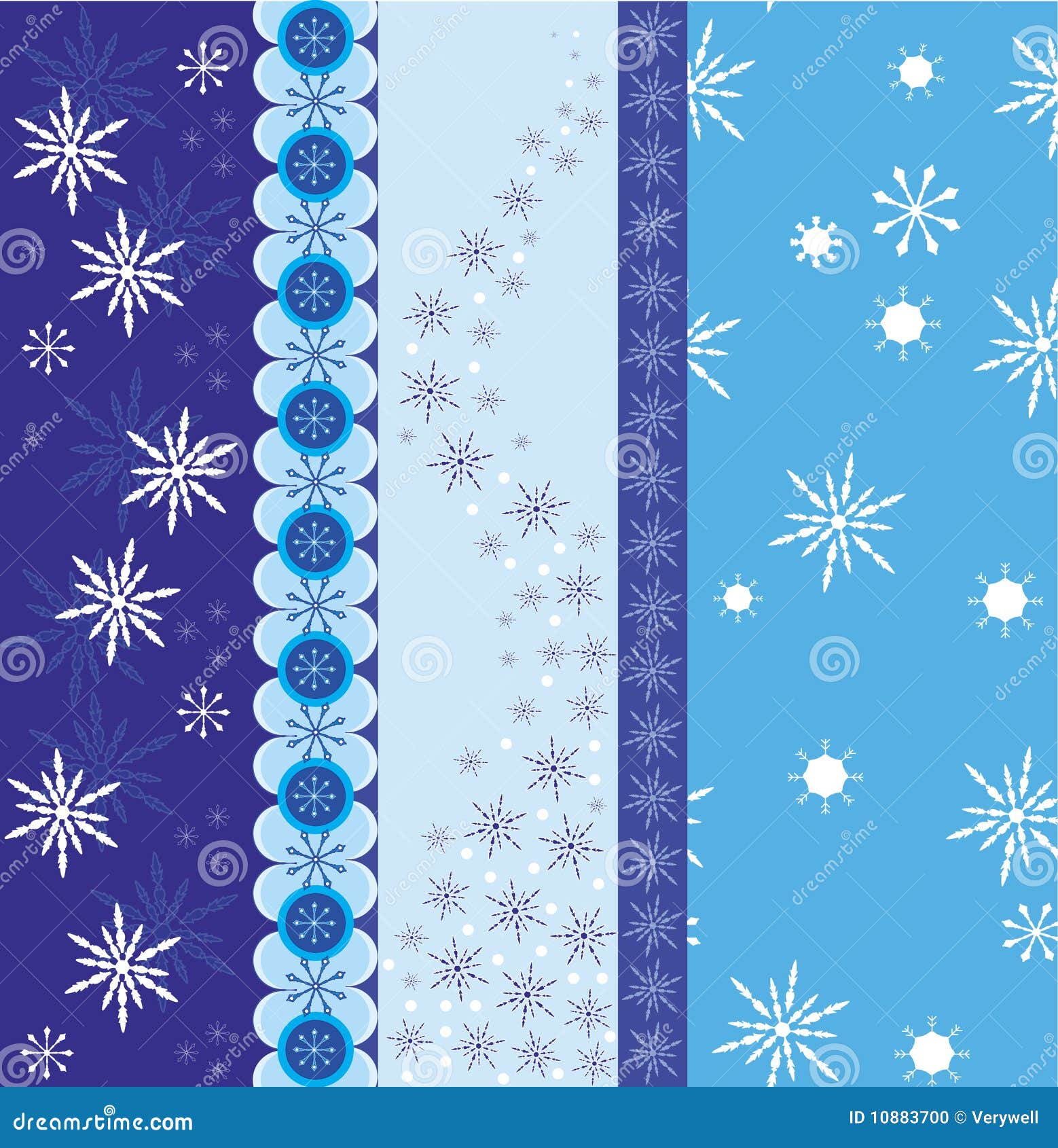 Download Snowflake border vector stock vector. Illustration of year ...