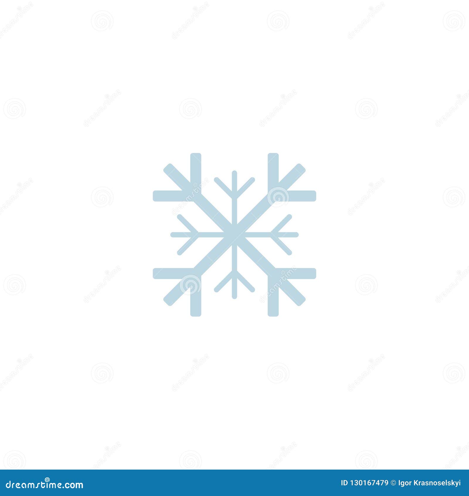 Snowflake Icon. Template Christmas Snowflake on Blank Background Pertaining To Blank Snowflake Template