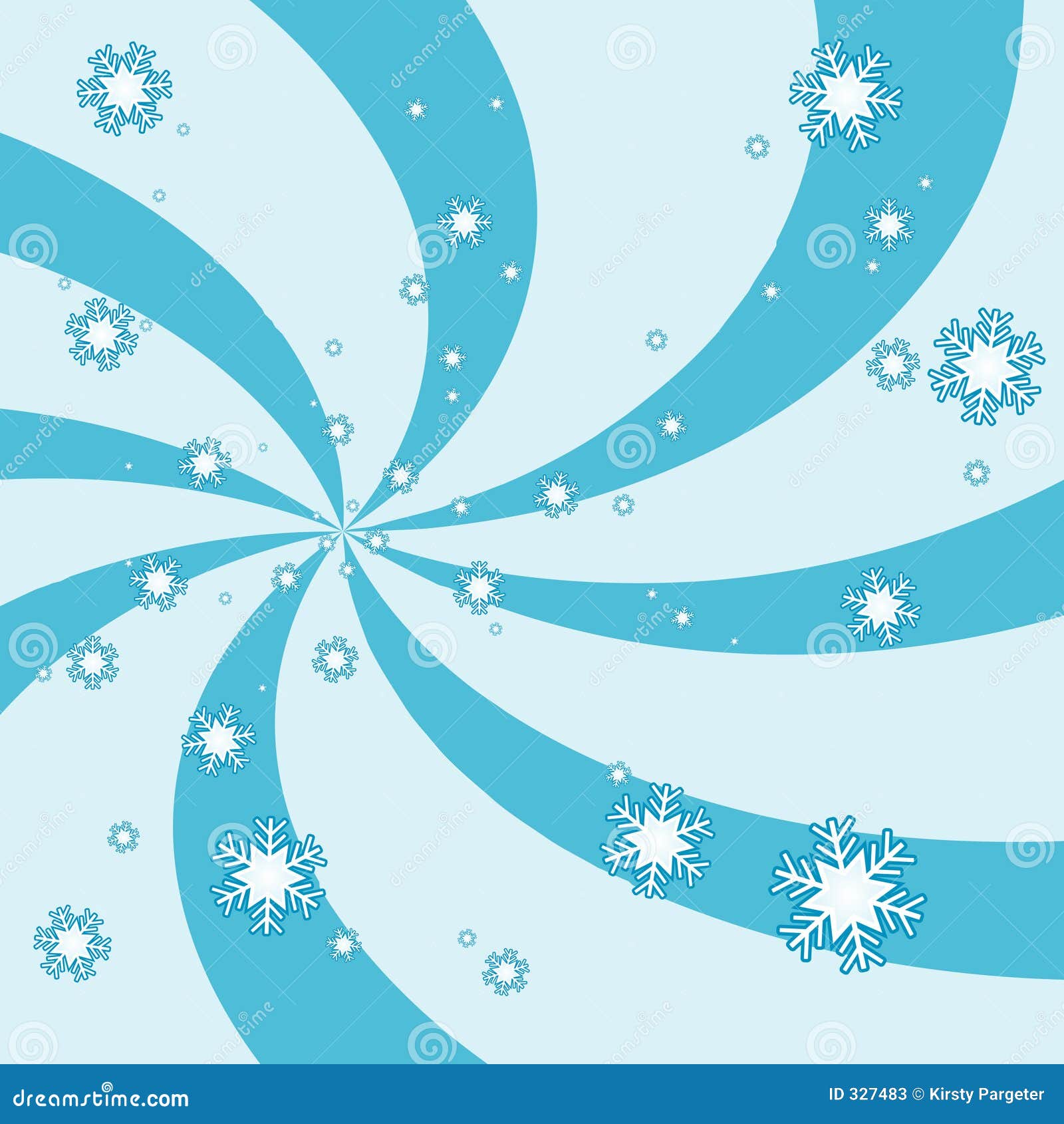 Download Snowflake swirl stock vector. Illustration of christmas ...