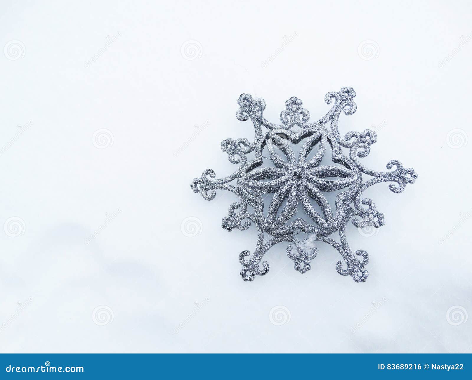 snowflakes pattern as winter texture background